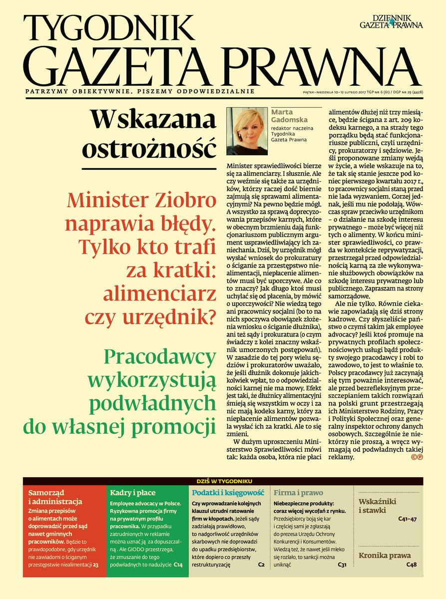 Tygodnik Gazeta Prawna_cover