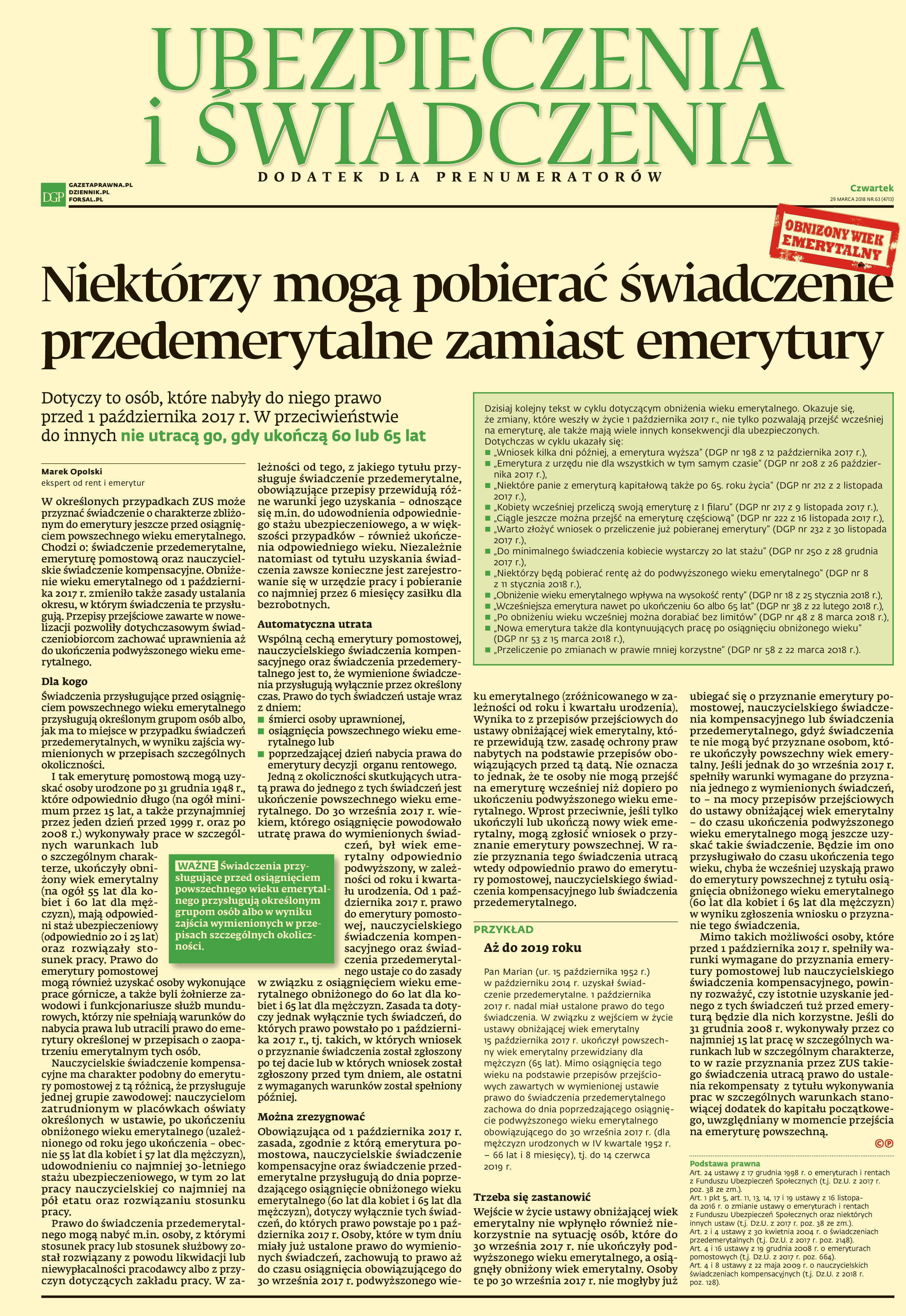 Ubezpieczenia i Świadczenia_cover