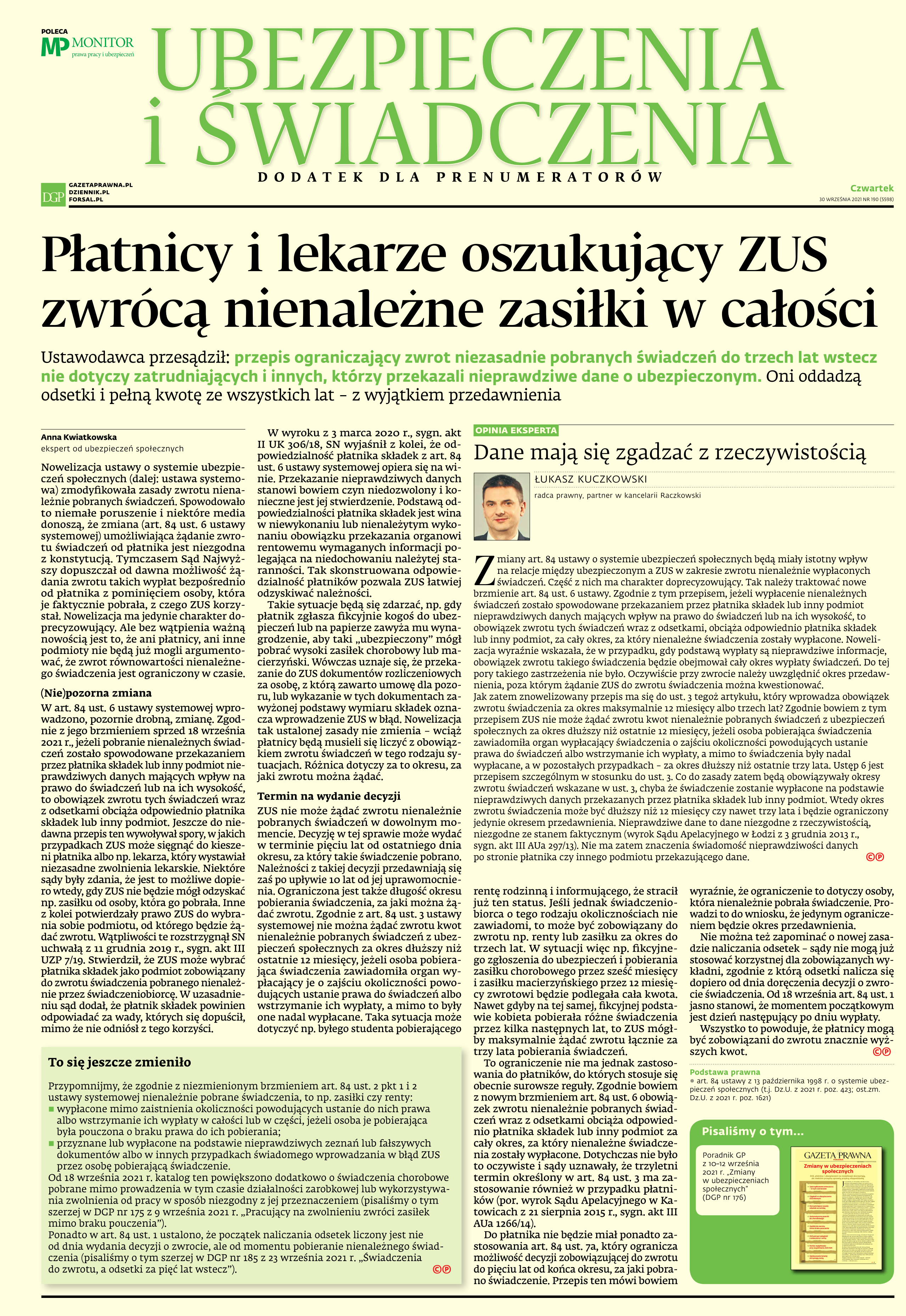 Ubezpieczenia i świadczenia_cover
