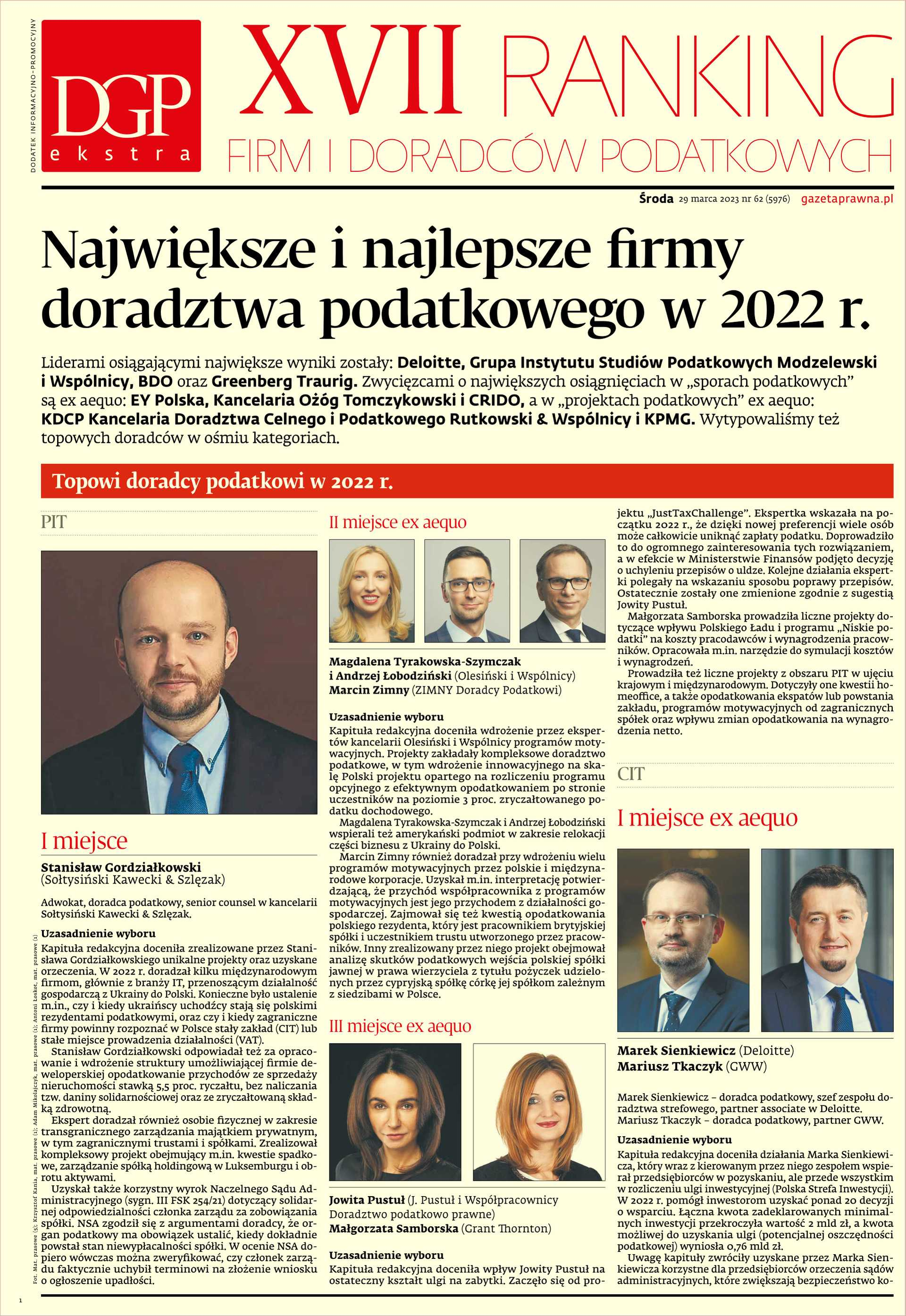 XVII Ranking Firm i Doradców Podatkowych_cover