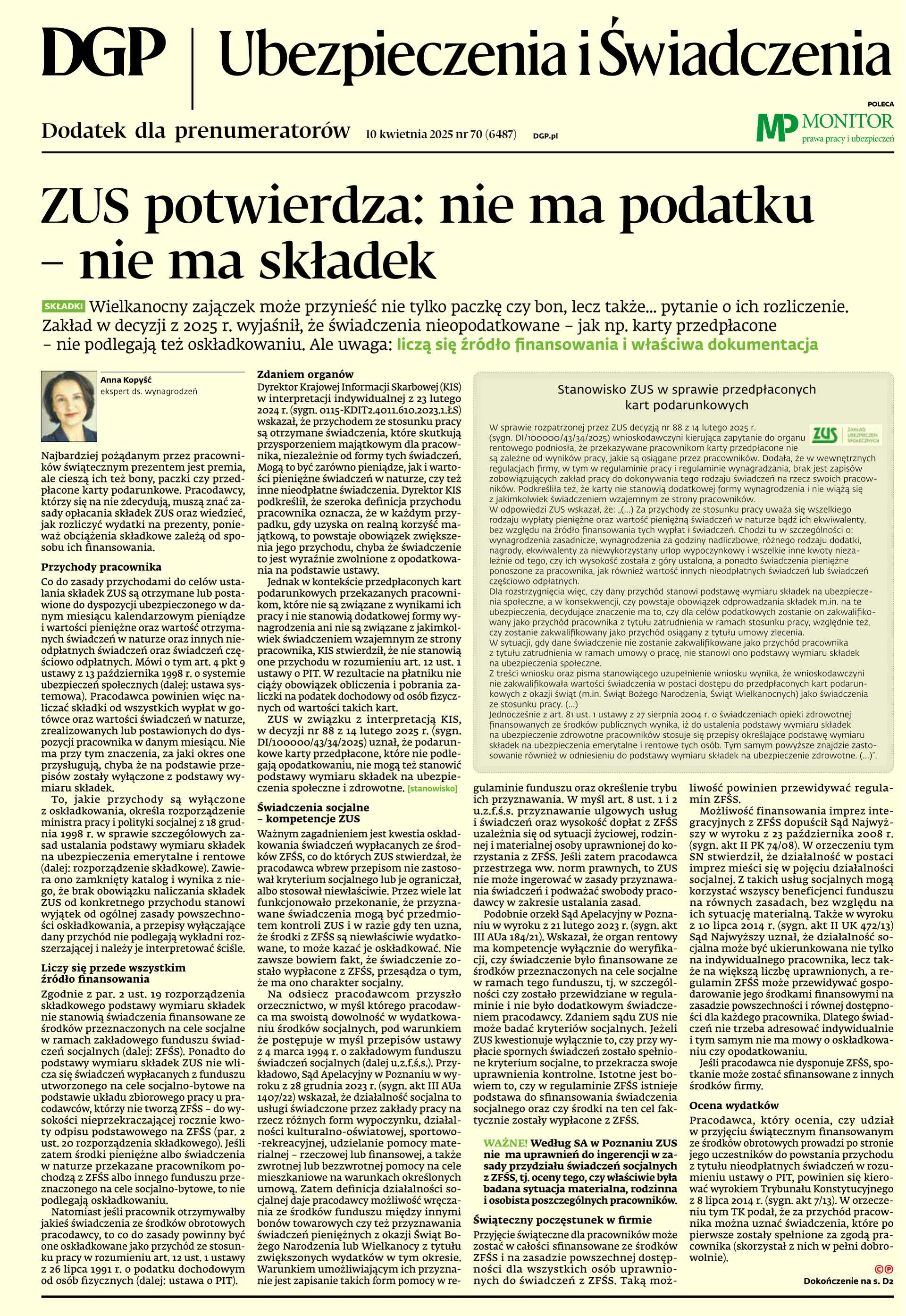 Ubezpieczenia i Świadczenia_cover