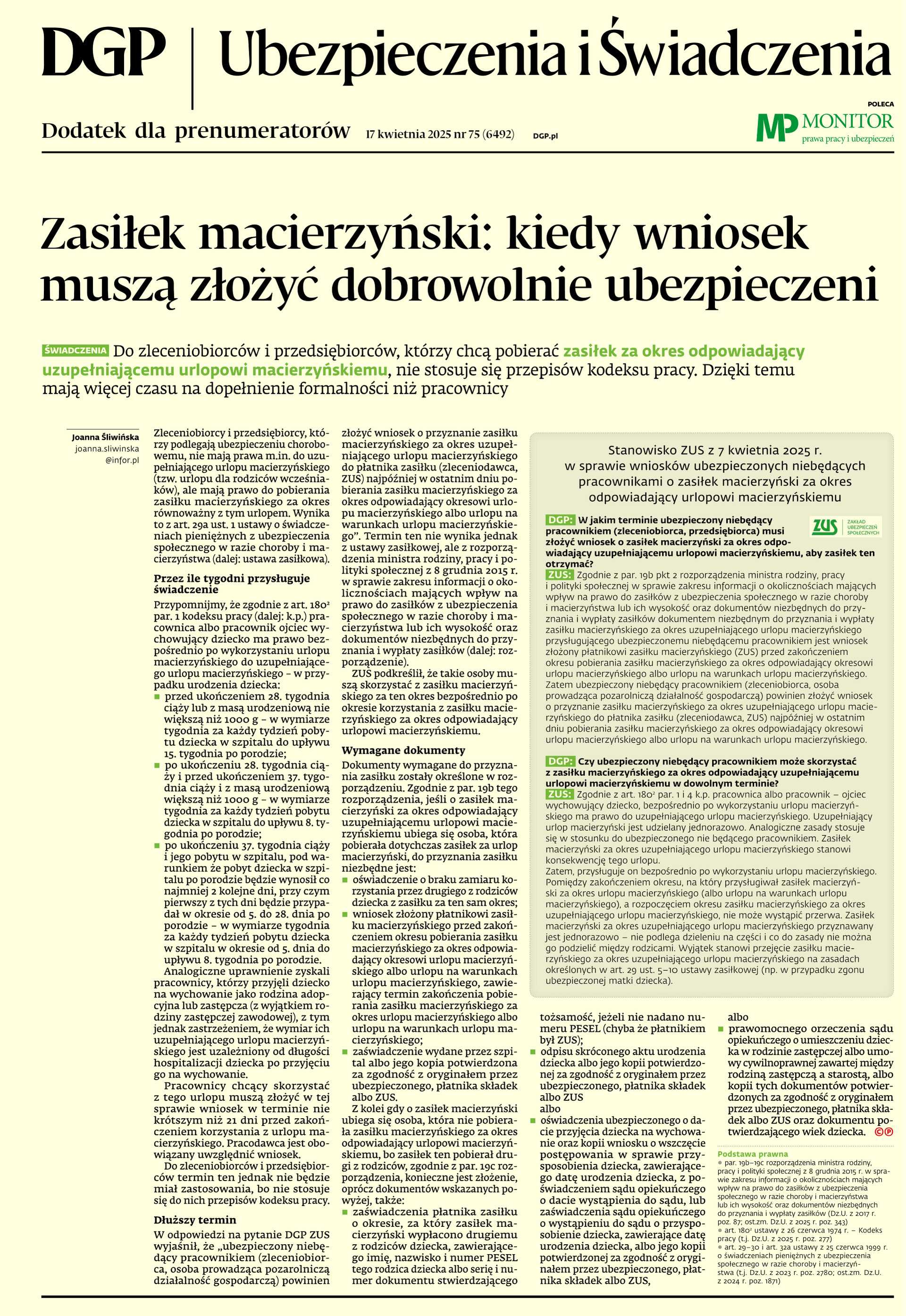 Ubezpieczenia i Świadczenia_cover