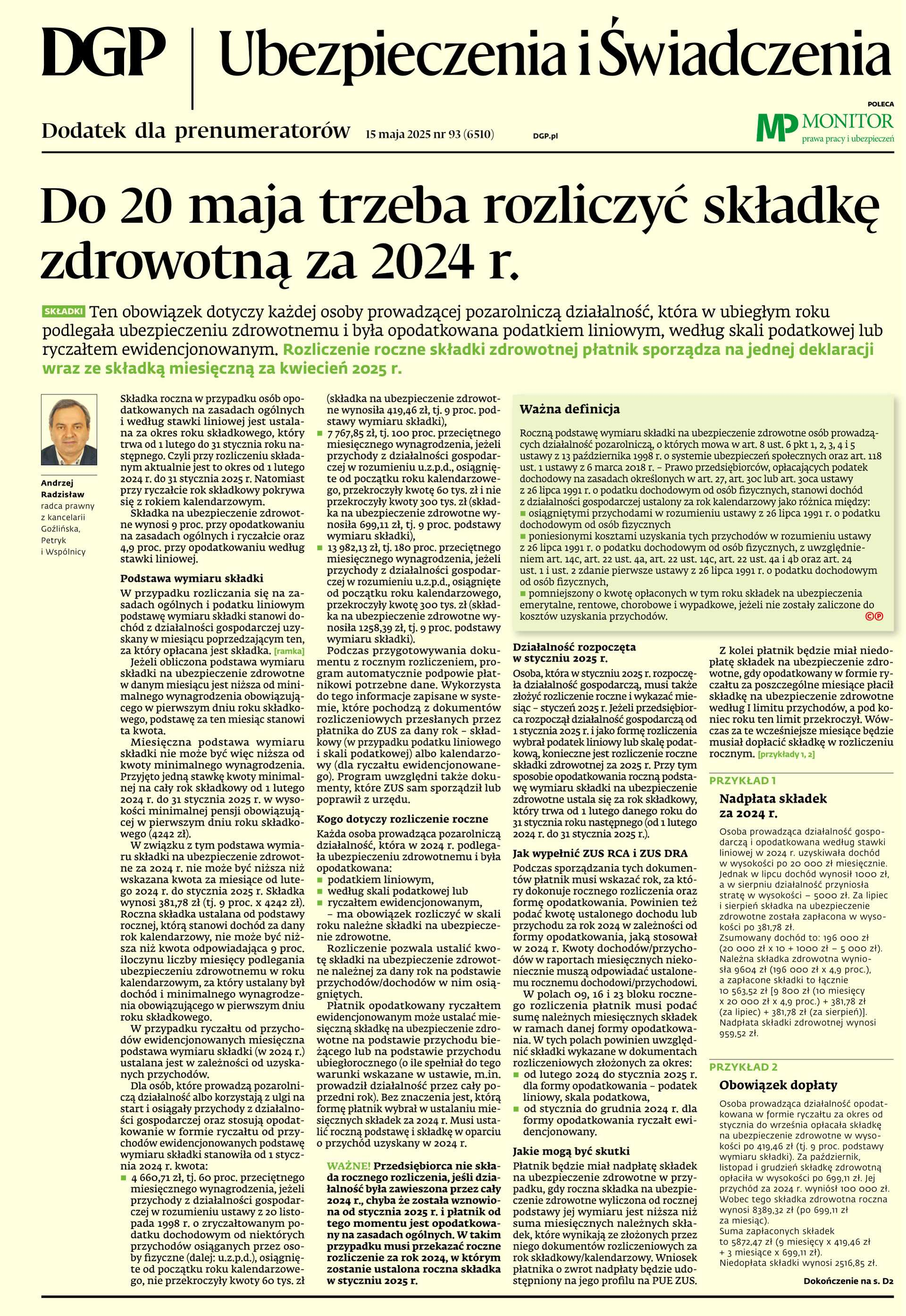 Ubezpieczenia i Świadczenia_cover
