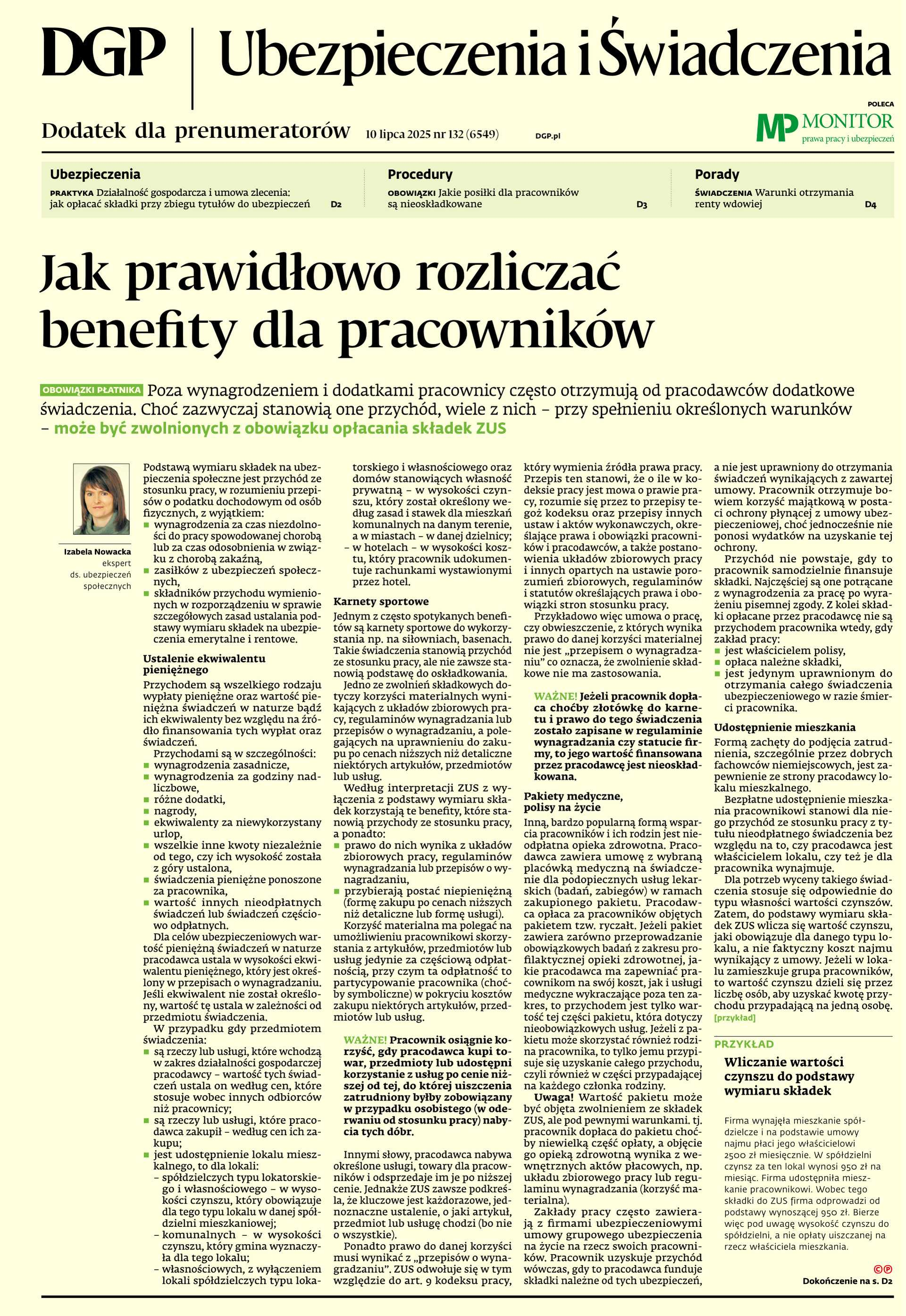 Ubezpieczenia i Świadczenia_cover