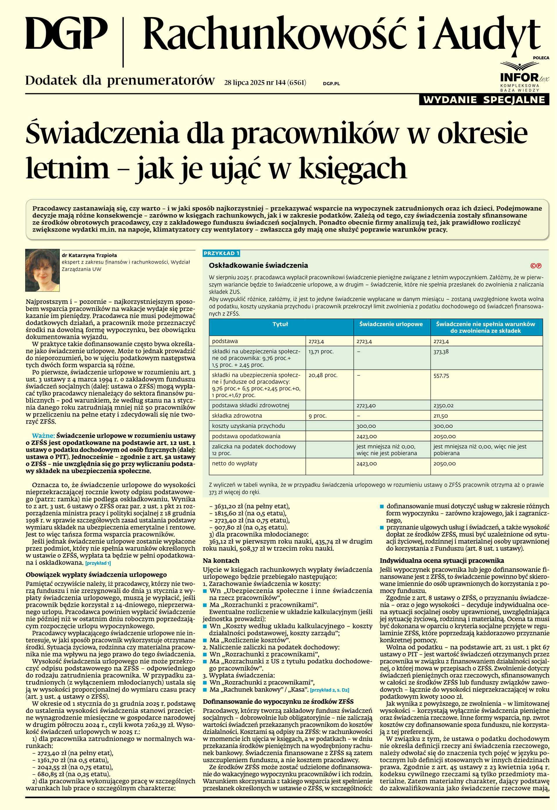 Rachunkowość i Audyt - wydanie specjalne_cover
