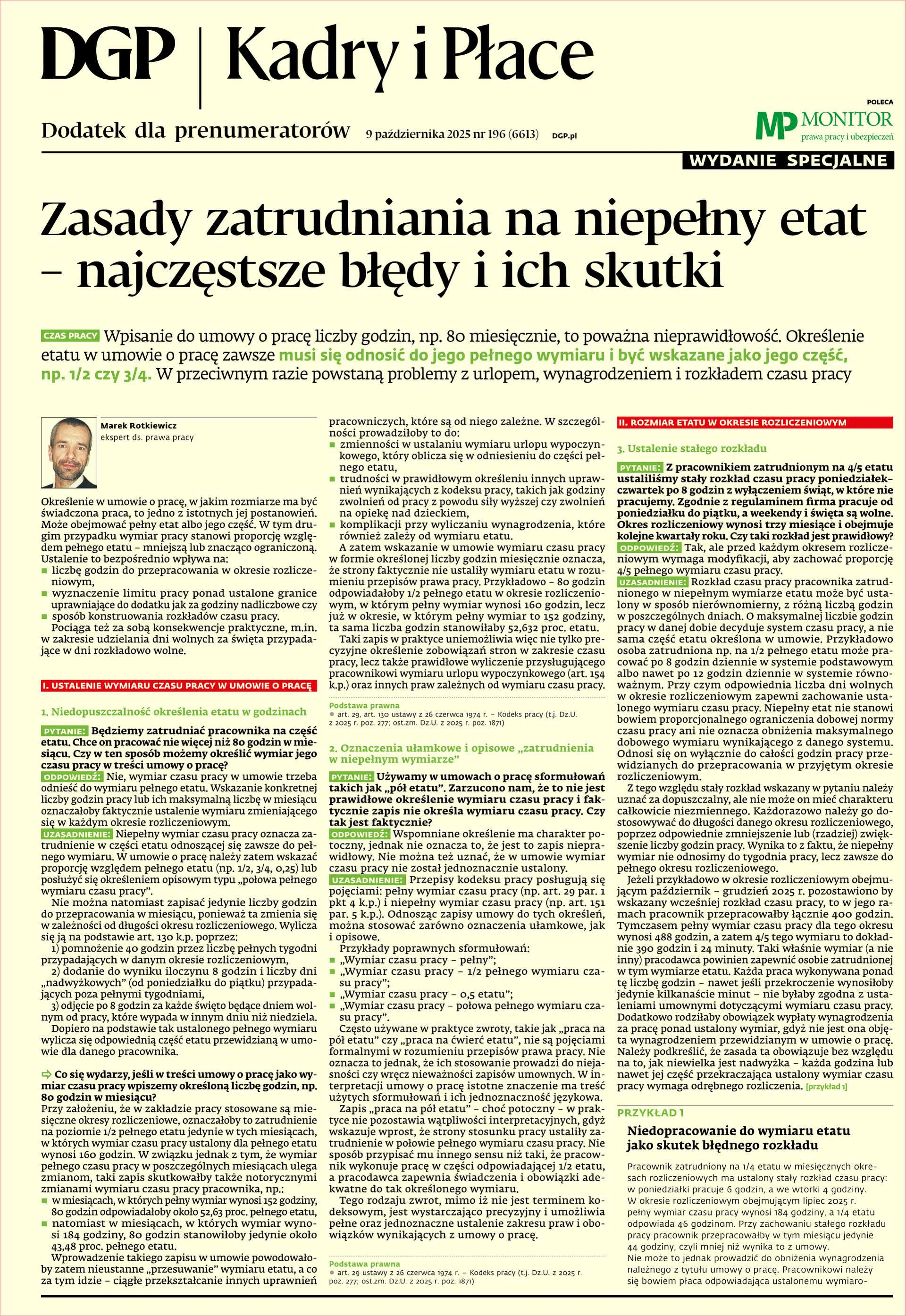 Kadry i Płace - wydanie specjalne_cover