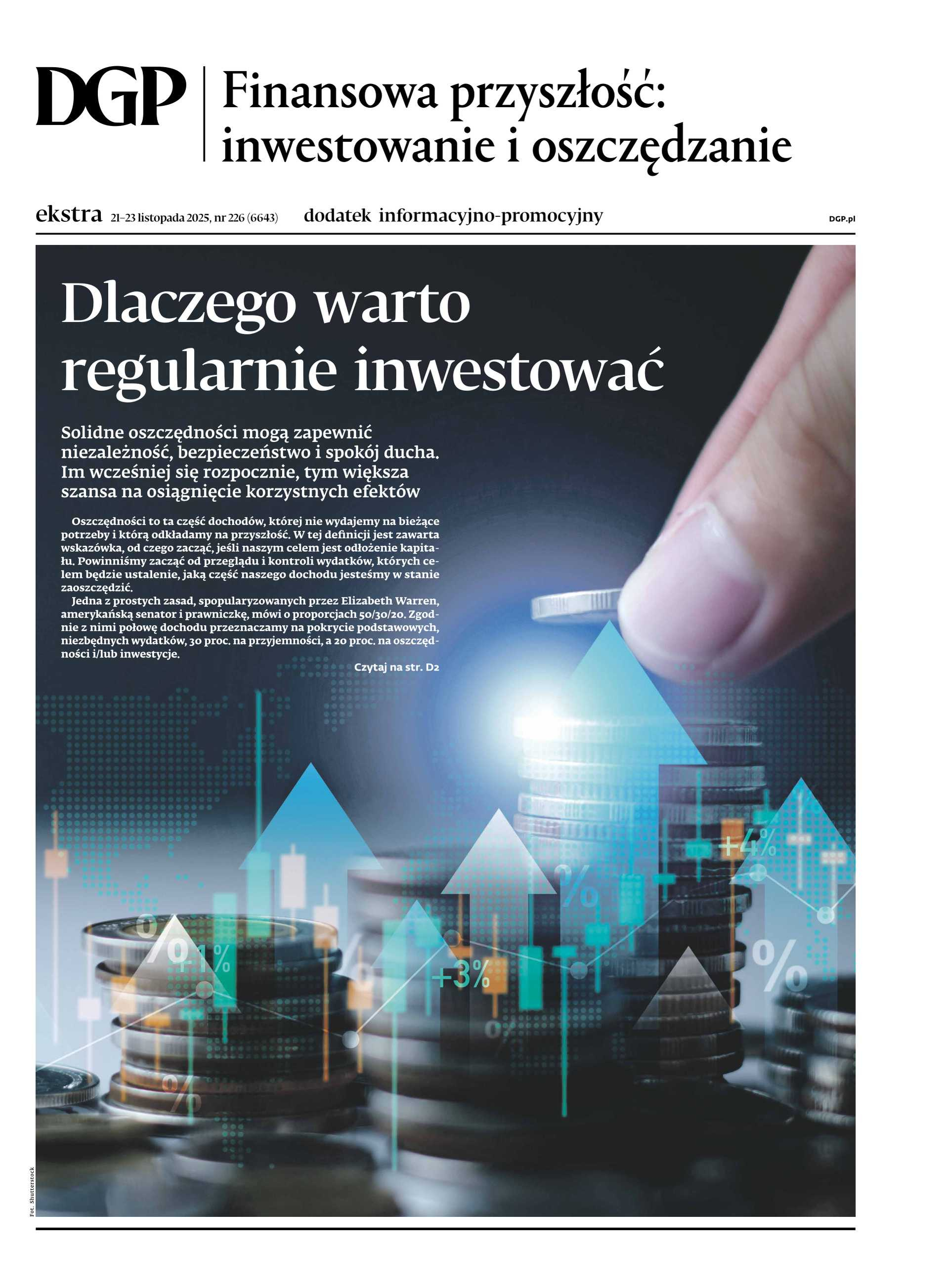 Finansowa przyszłość:  inwestowanie i oszczędzanie_cover