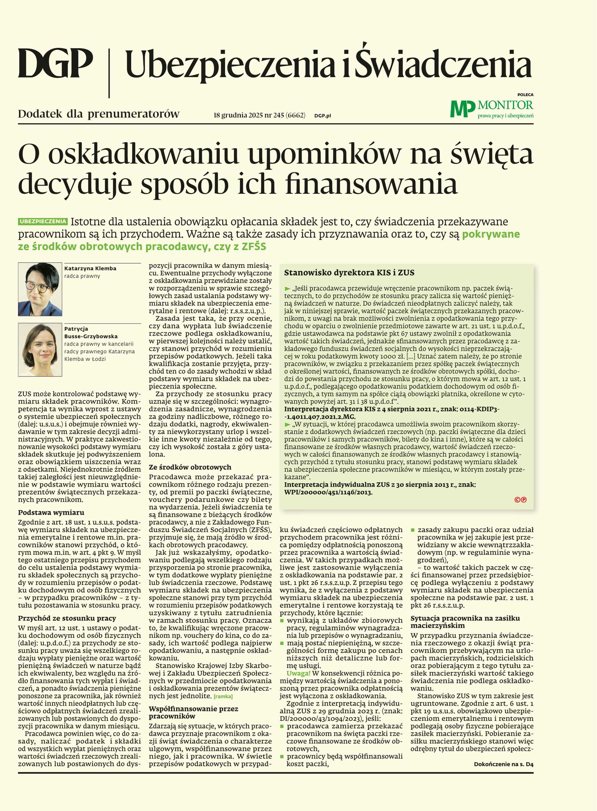 Ubezpieczenia i Świadczenia_cover