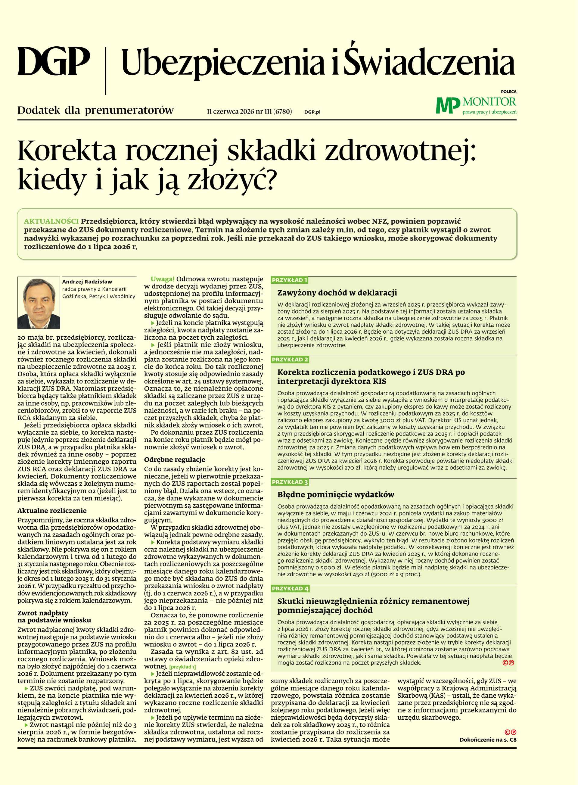 Ubezpieczenia i Świadczenia_cover