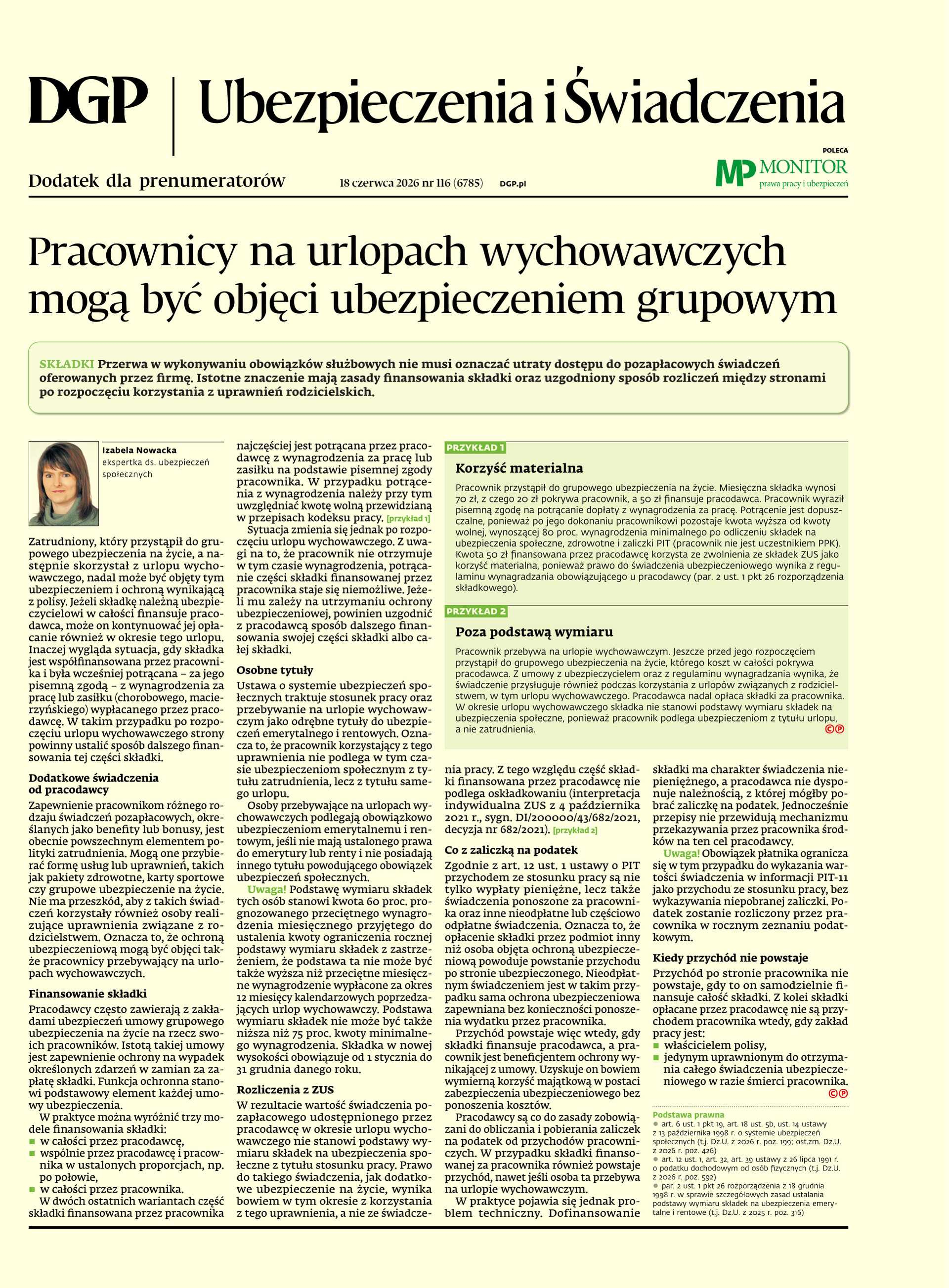 Ubezpieczenia i Świadczenia_cover