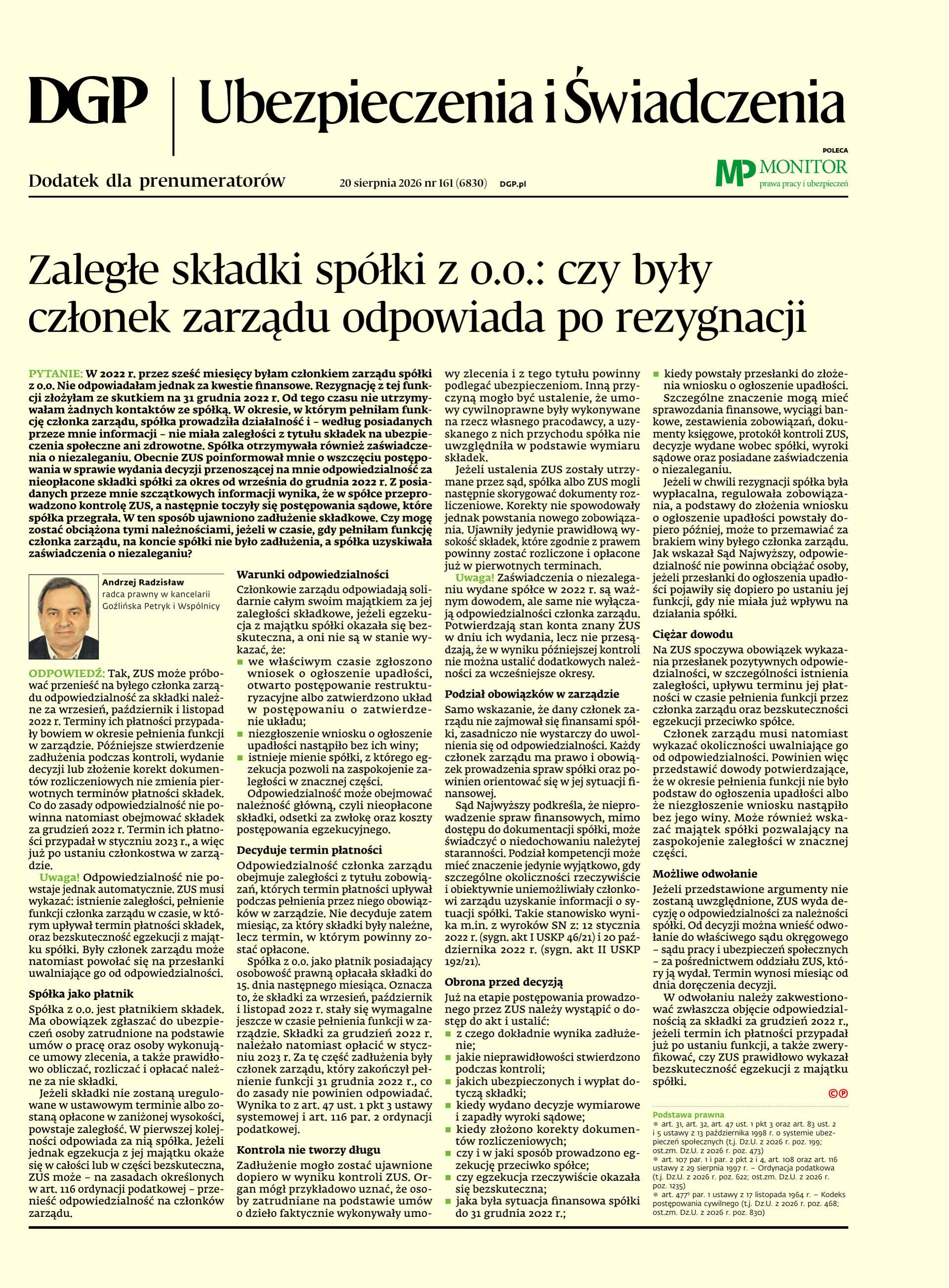 Ubezpieczenia i Świadczenia_cover