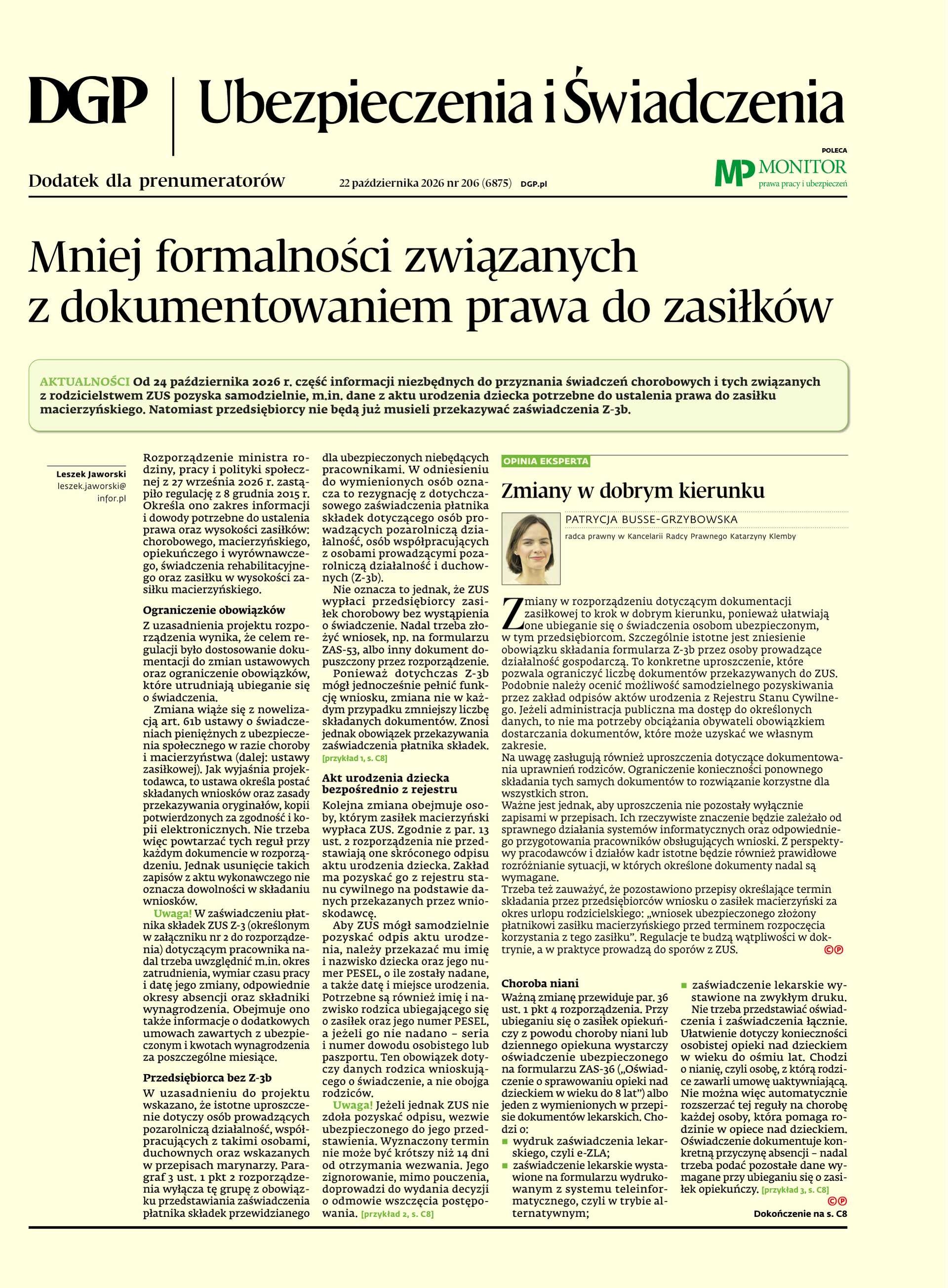 Ubezpieczenia i Świadczenia_cover