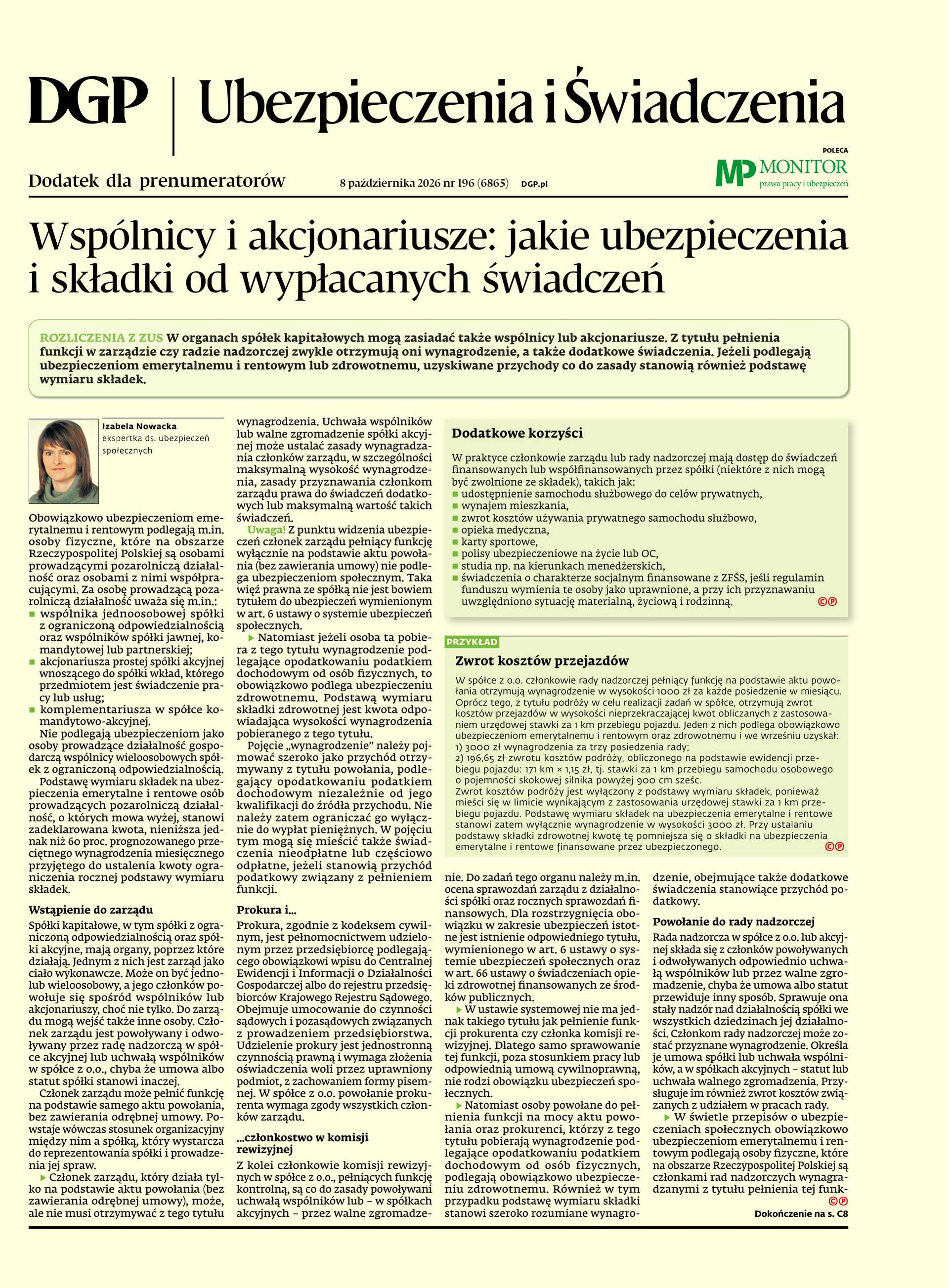 Ubezpieczenia i Świadczenia_cover