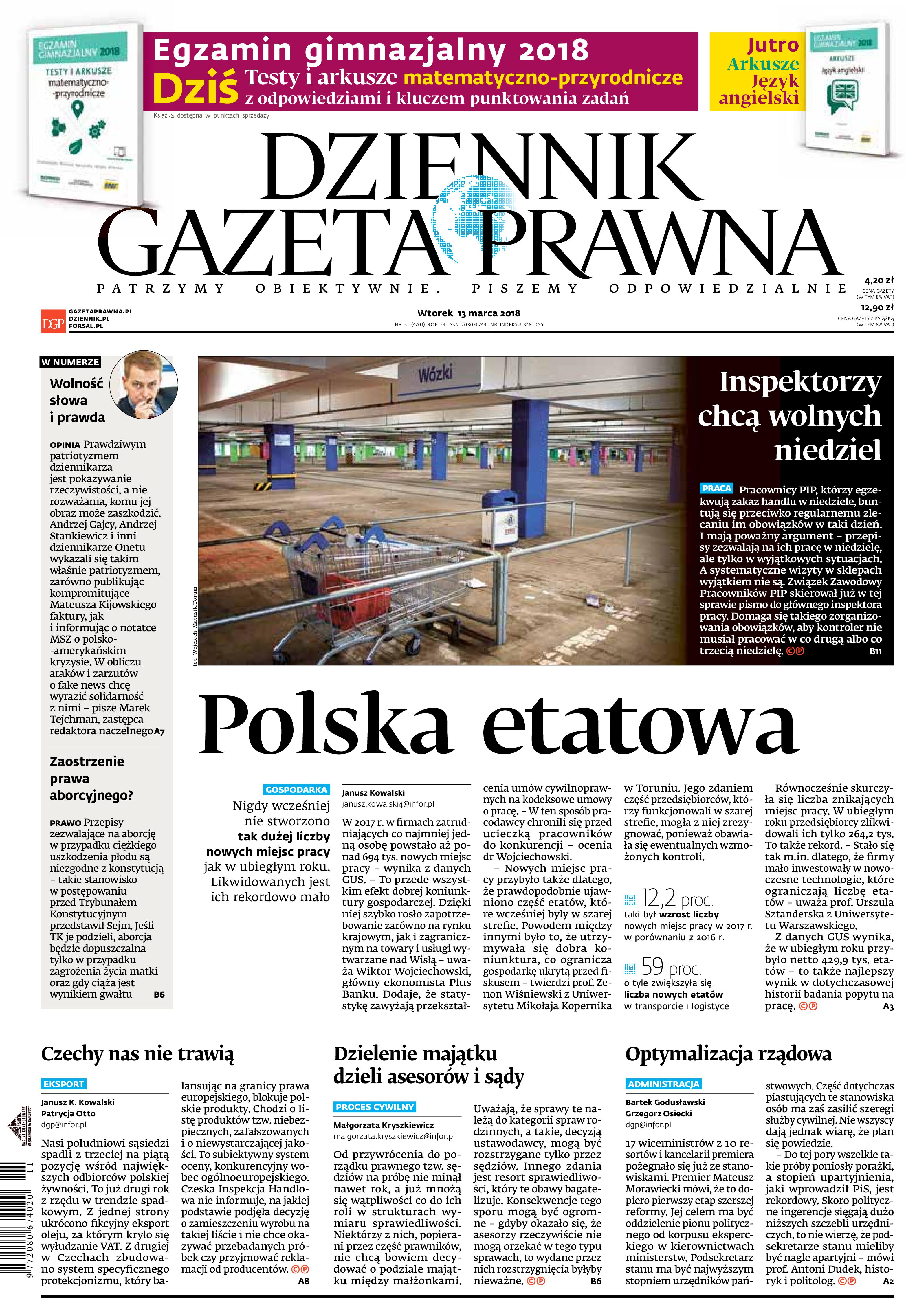 13 marca 18 (nr 51)_cover