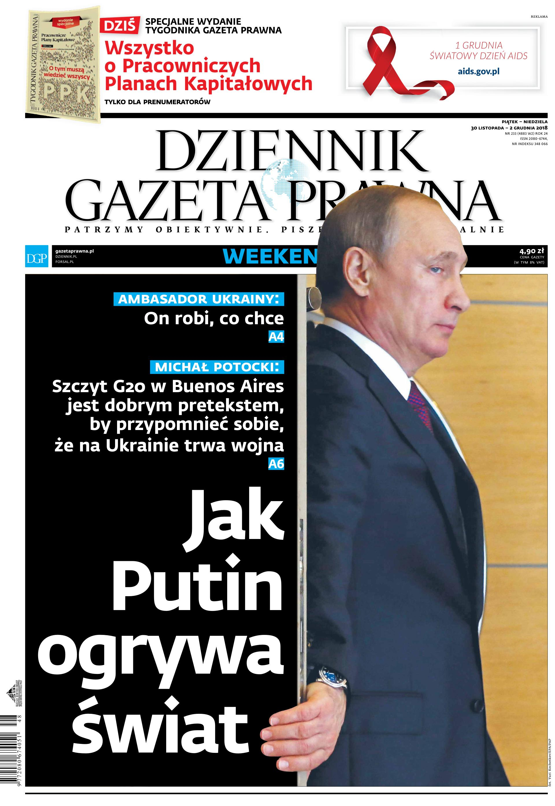 30 listopada 18 (nr 233)_cover