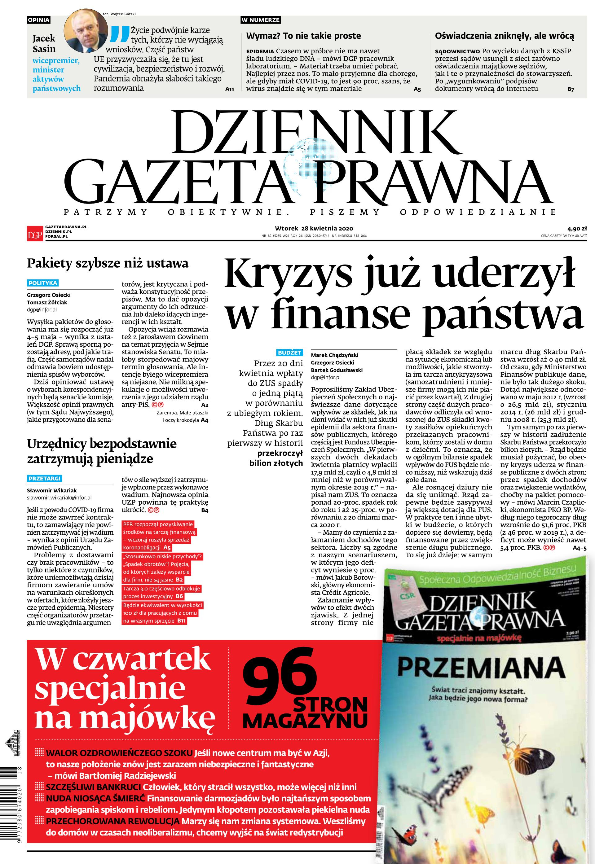 28 kwietnia 20 (nr 82)_cover