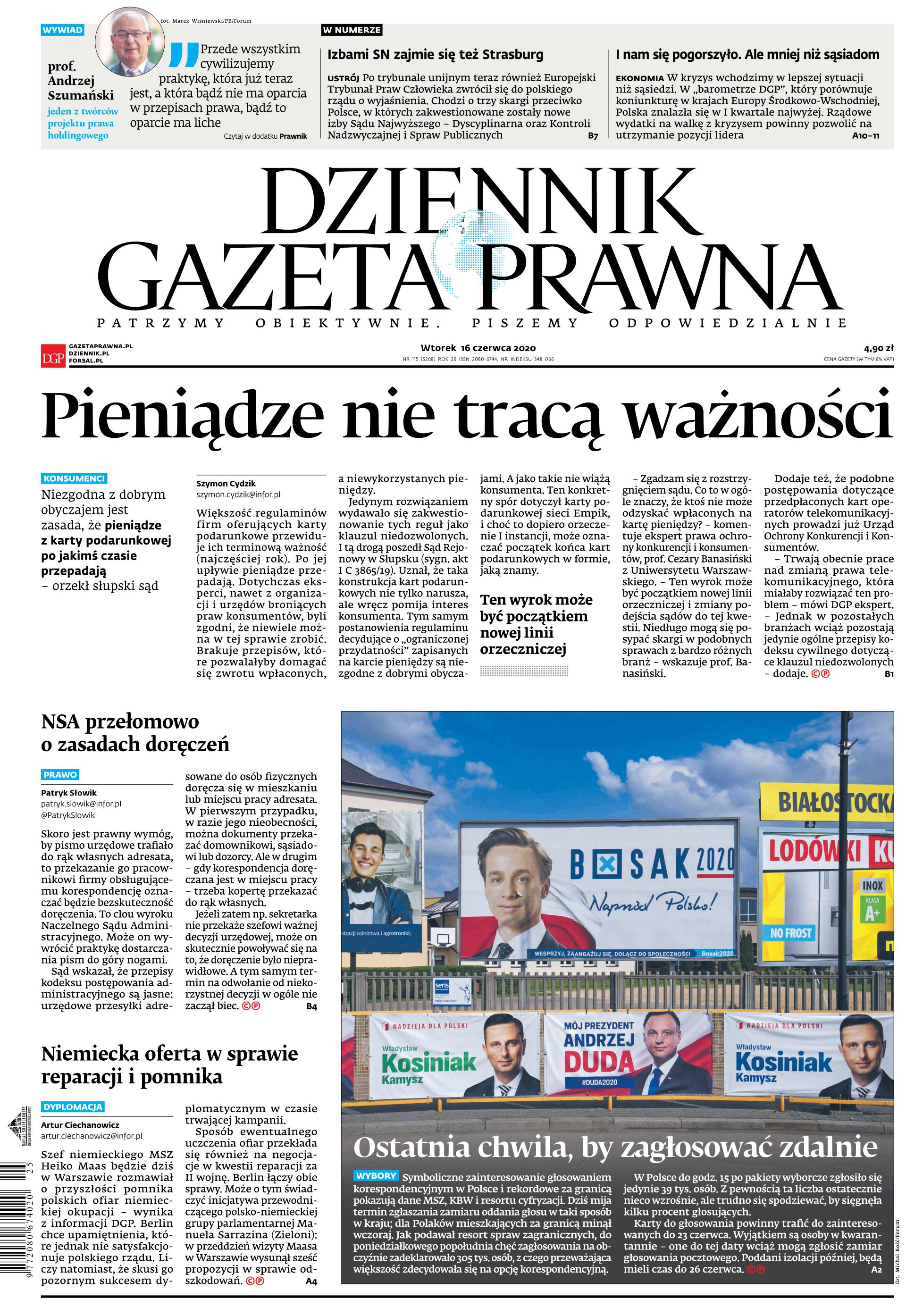 16 czerwca 20 (nr 115)_cover