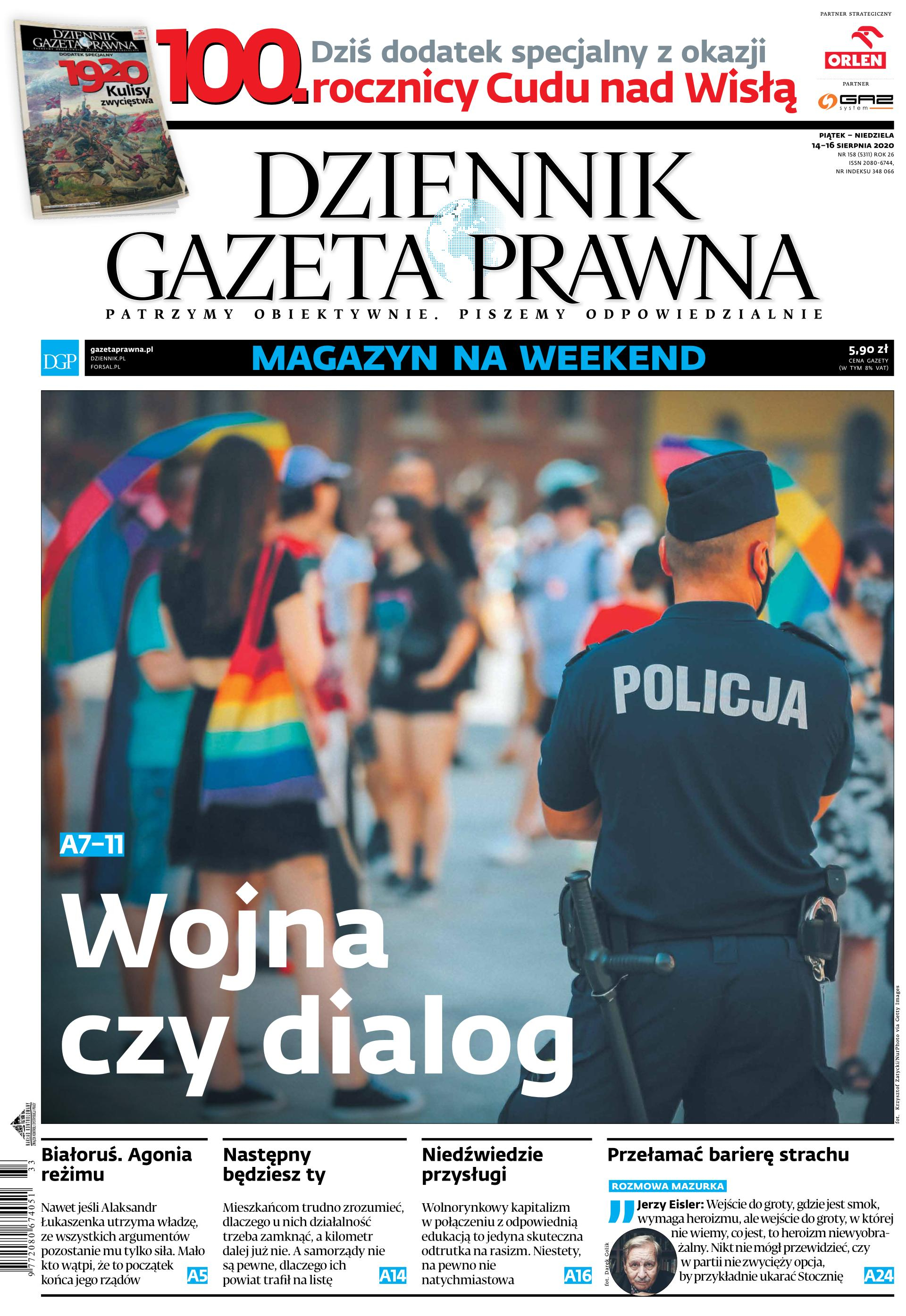 14 sierpnia 20 (nr 158)_cover