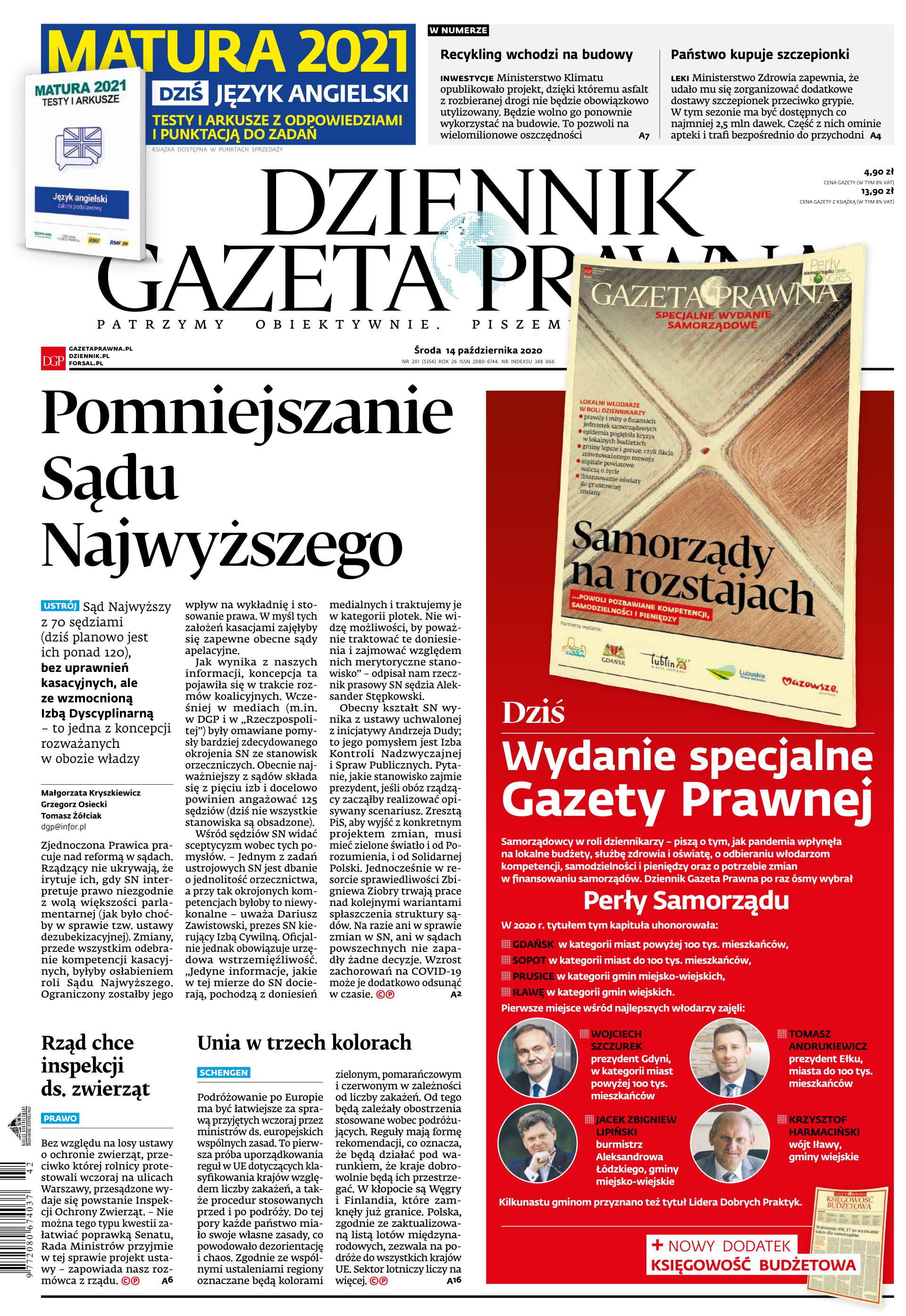 14 października 20 (nr 201)_cover