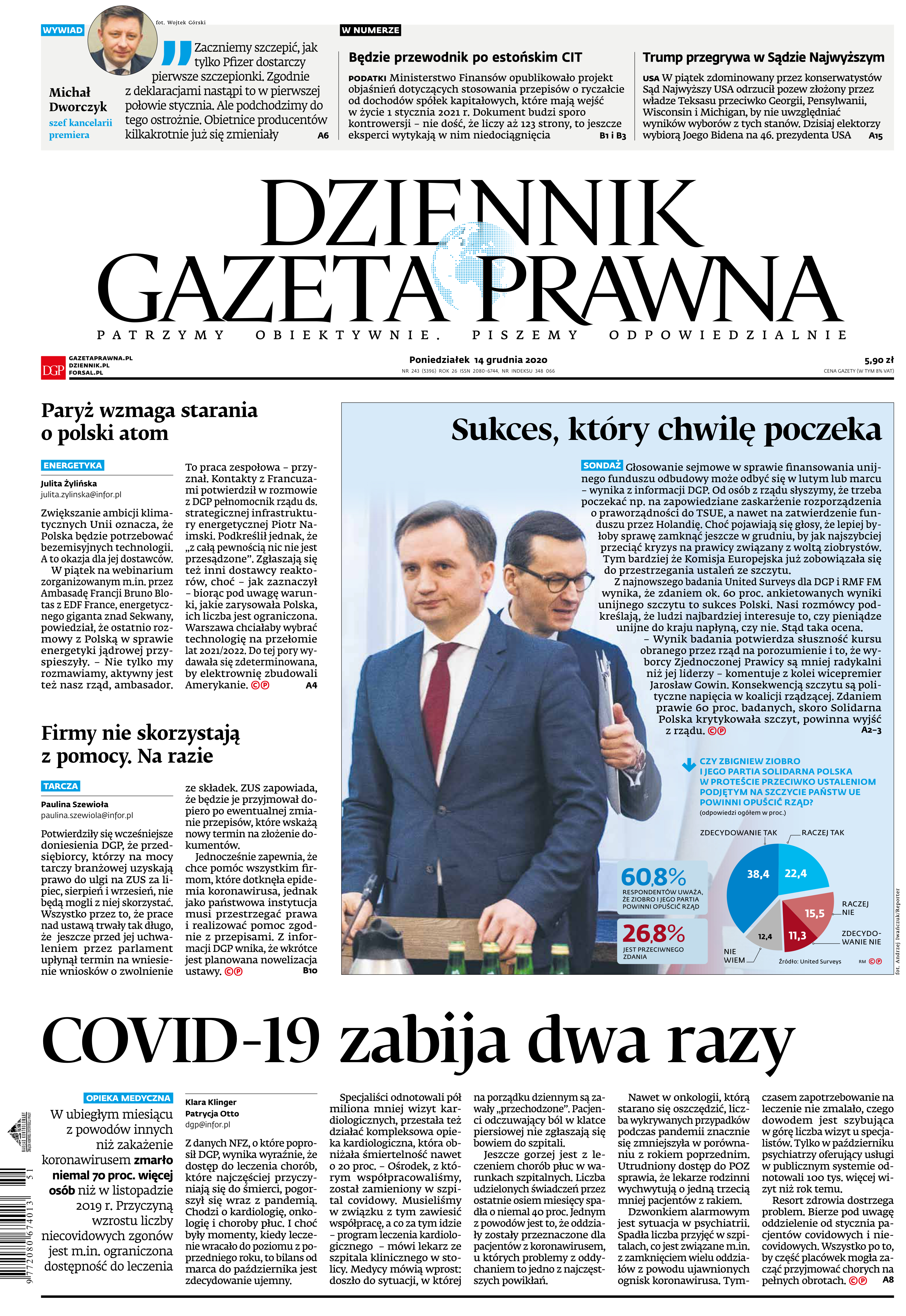 14 grudnia 20 (nr 243)_cover