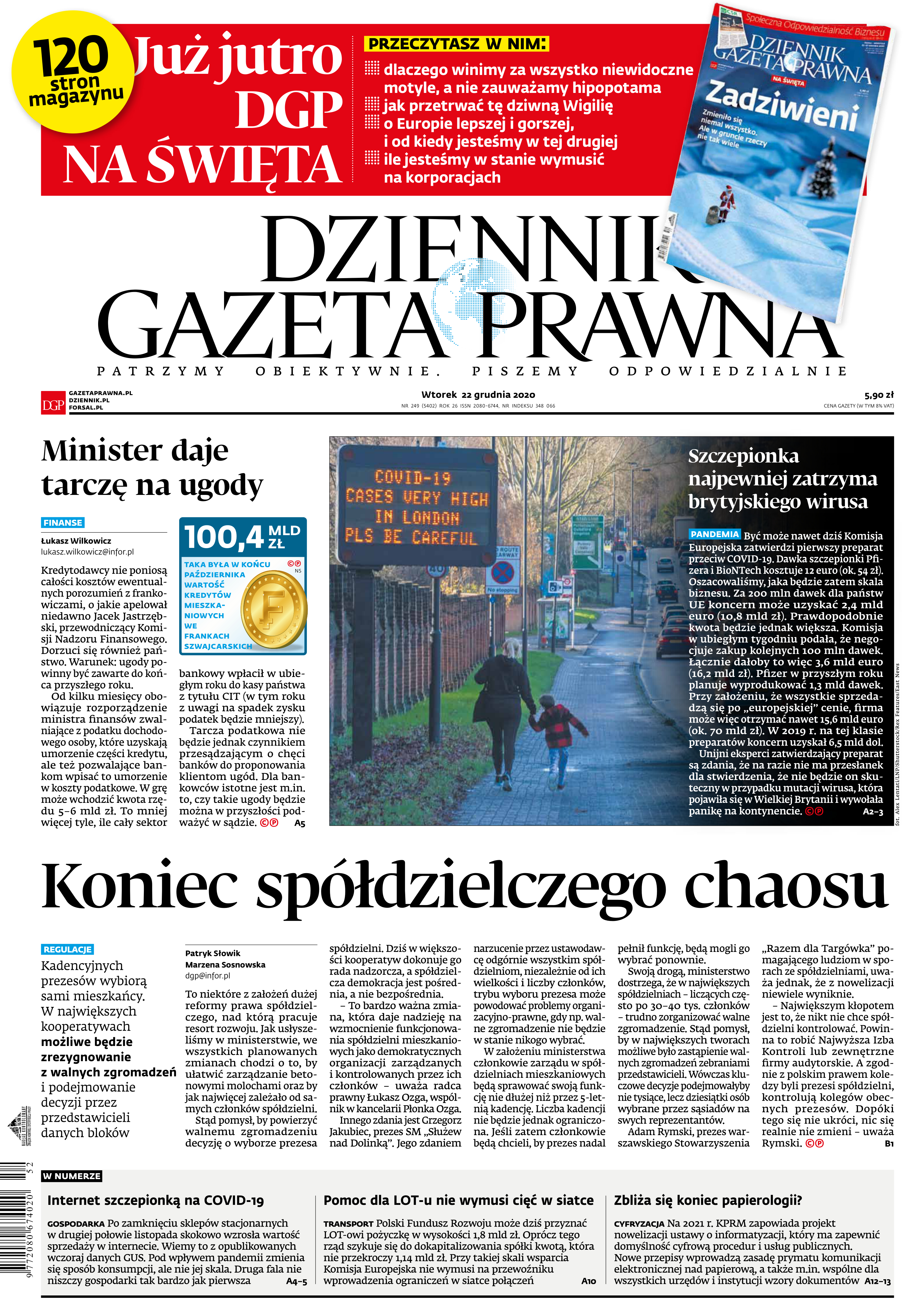 22 grudnia 20 (nr 249)_cover