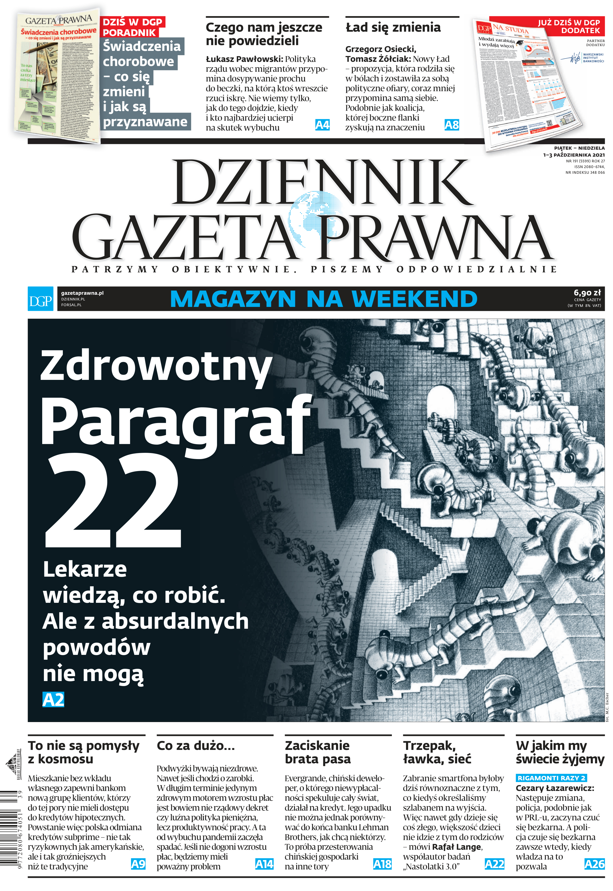 01 października 21 (nr 191)_cover