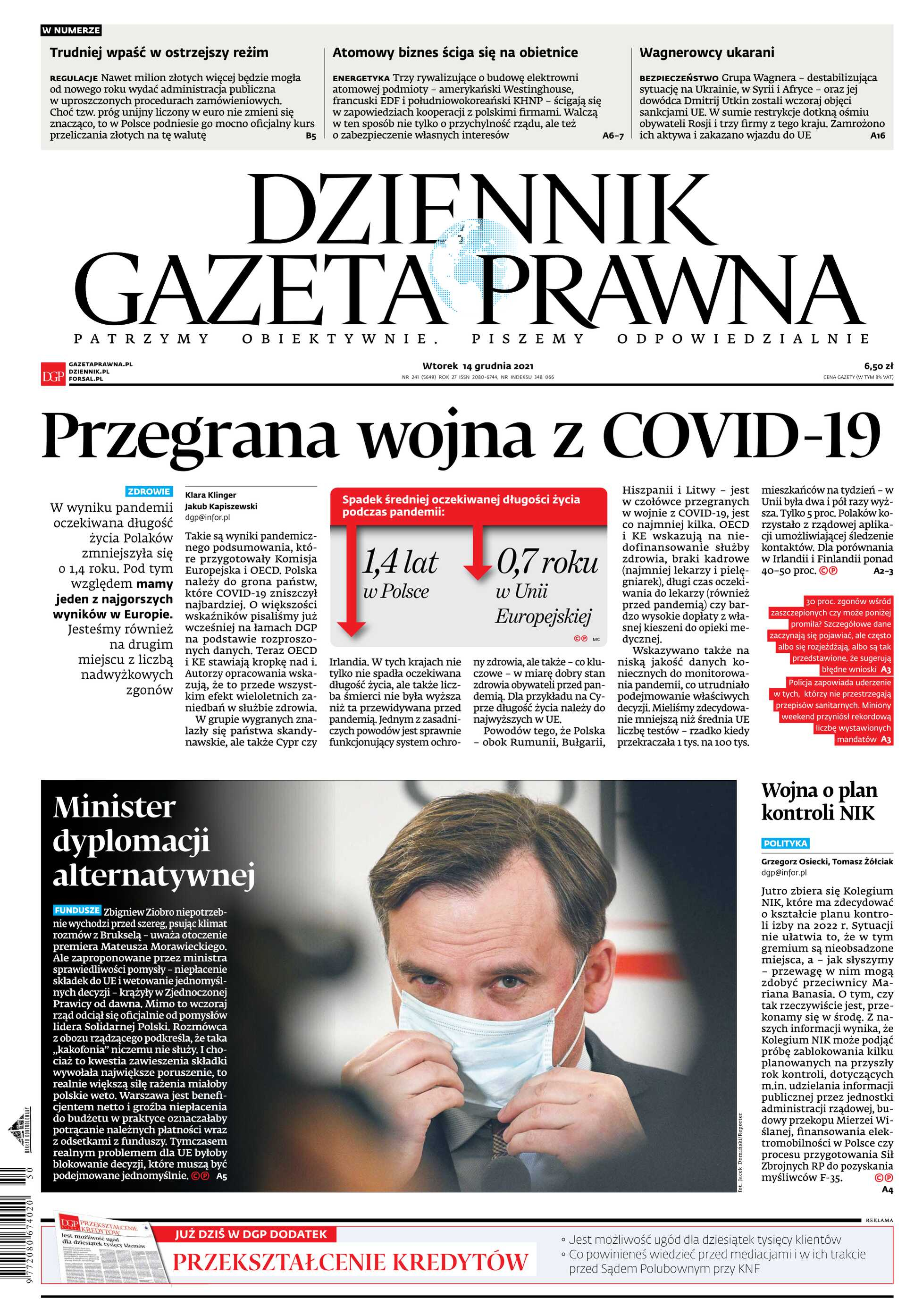 14 grudnia 21 (nr 241)_cover