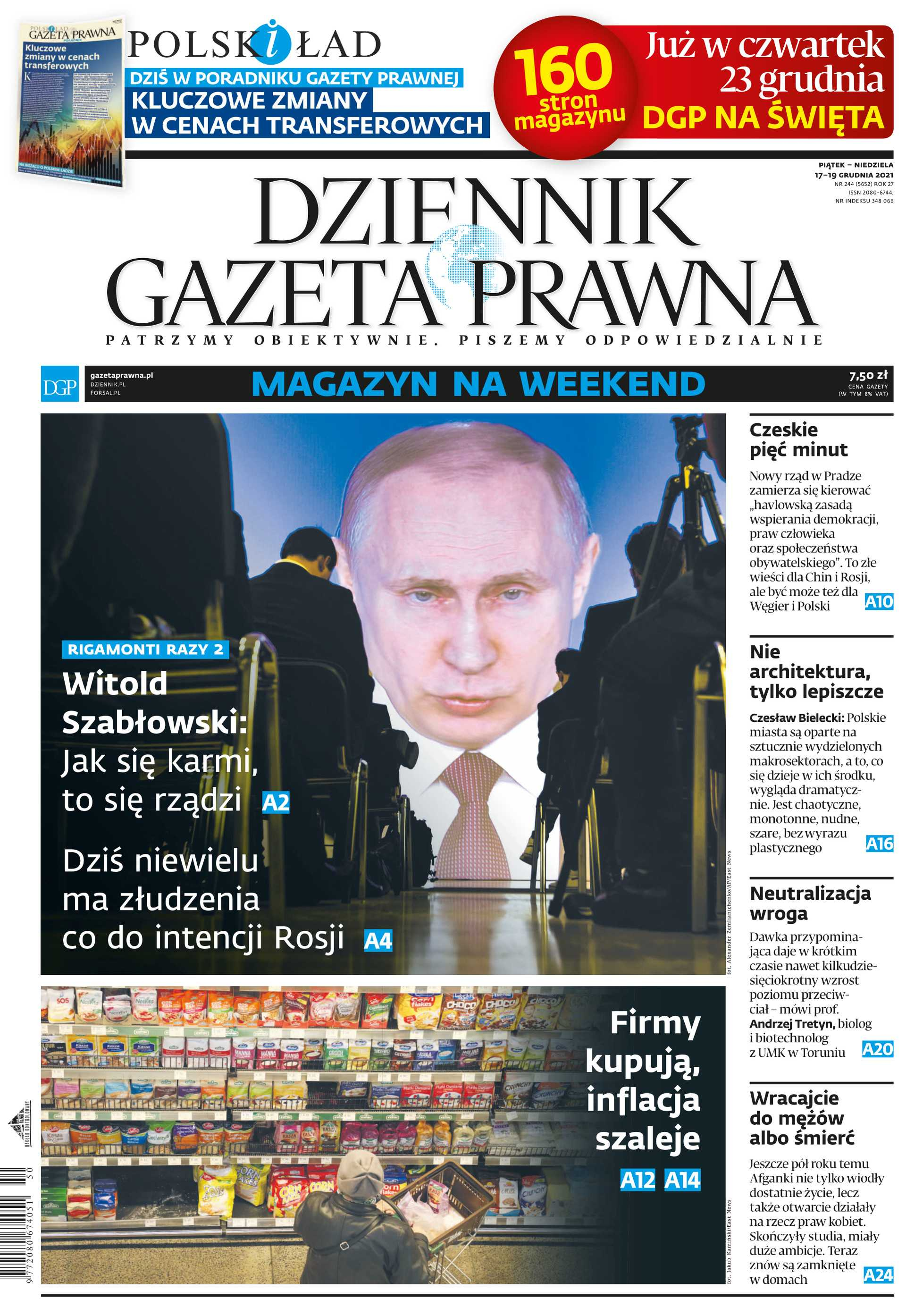 17 grudnia 21 (nr 244)_cover