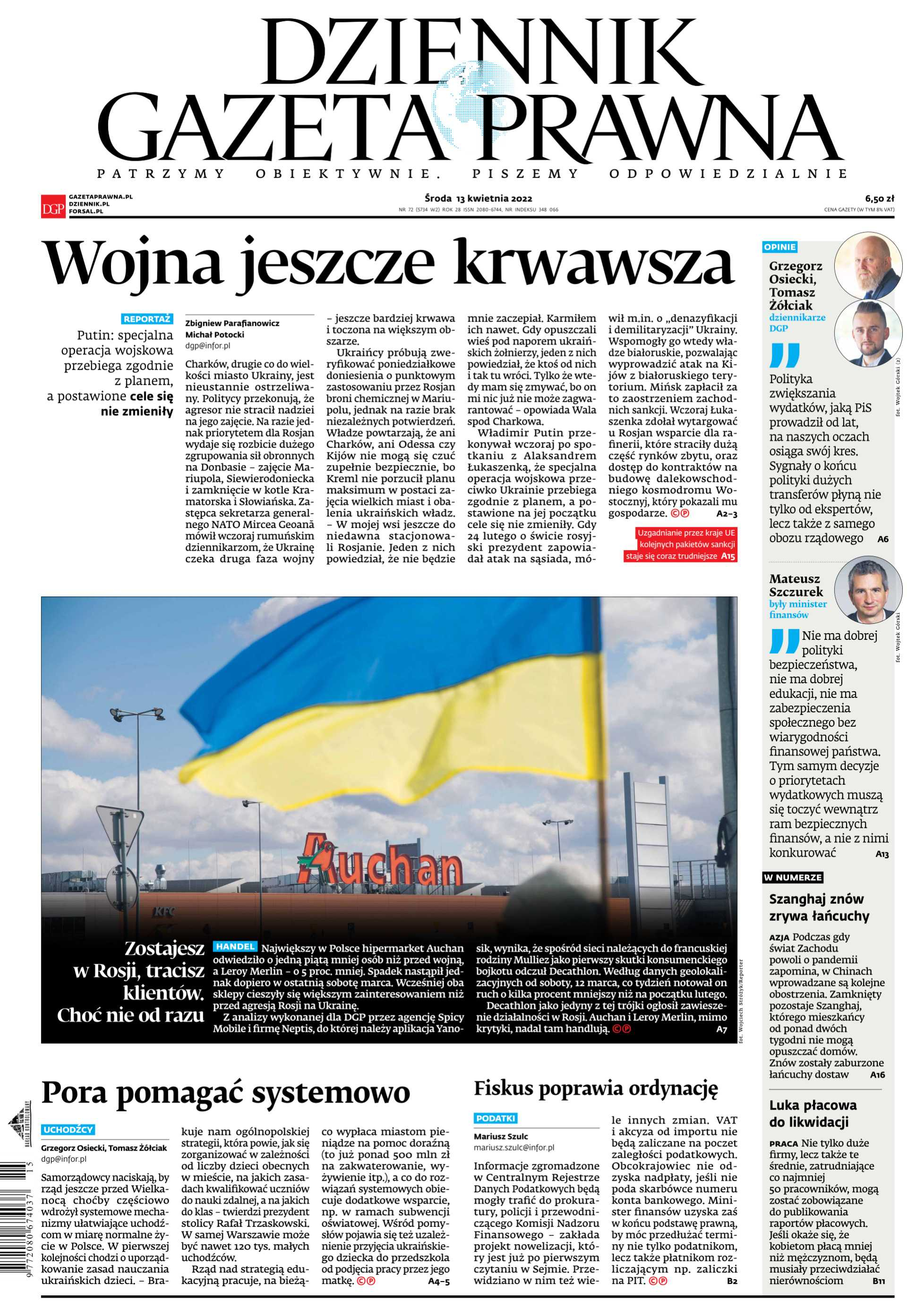 13 kwietnia 22 (nr 72)_cover