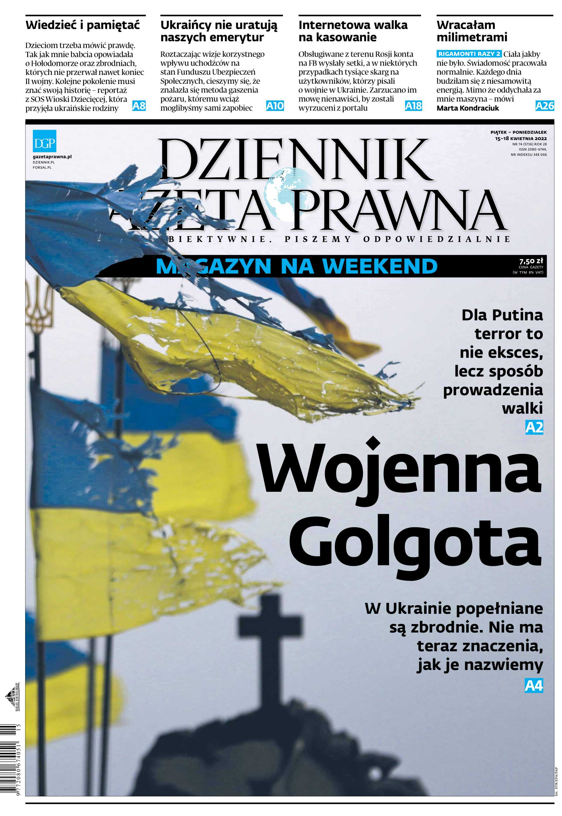 15 kwietnia 22 (nr 74)_cover