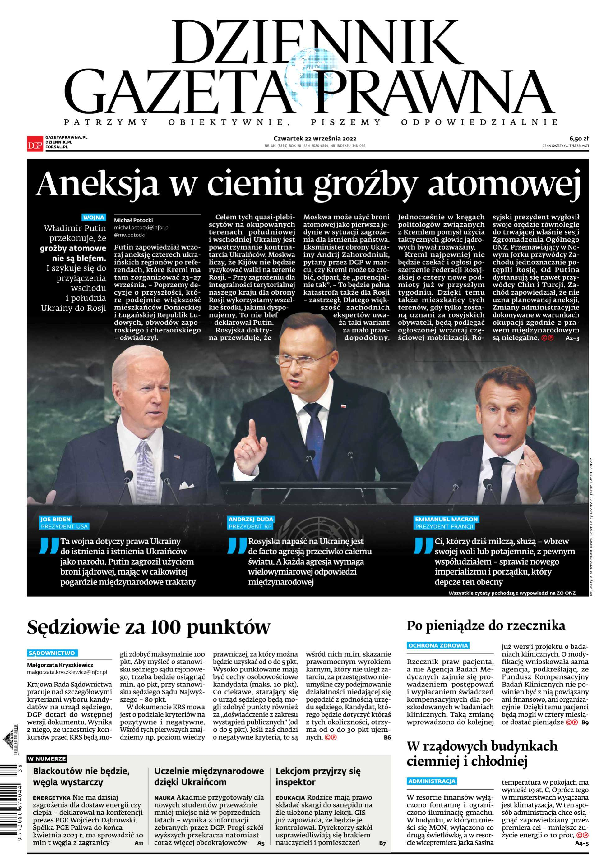 22 września 22 (nr 184)_cover