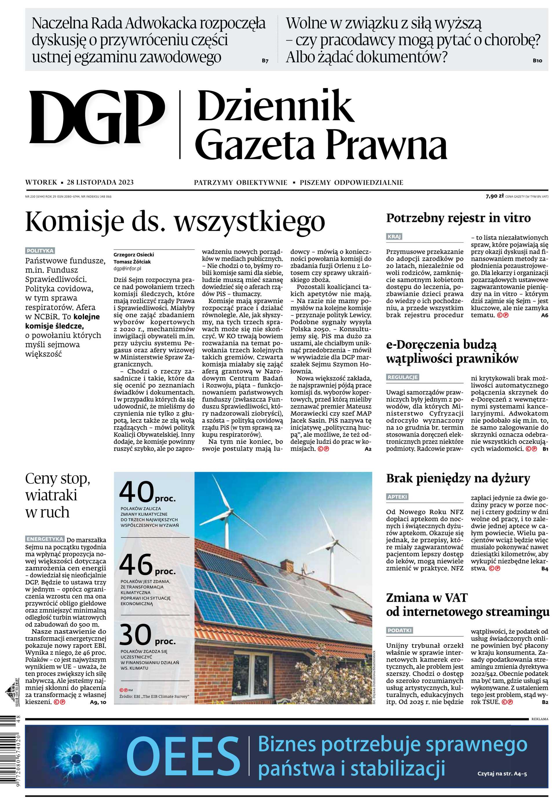 28 listopada 23 (nr 230)_cover