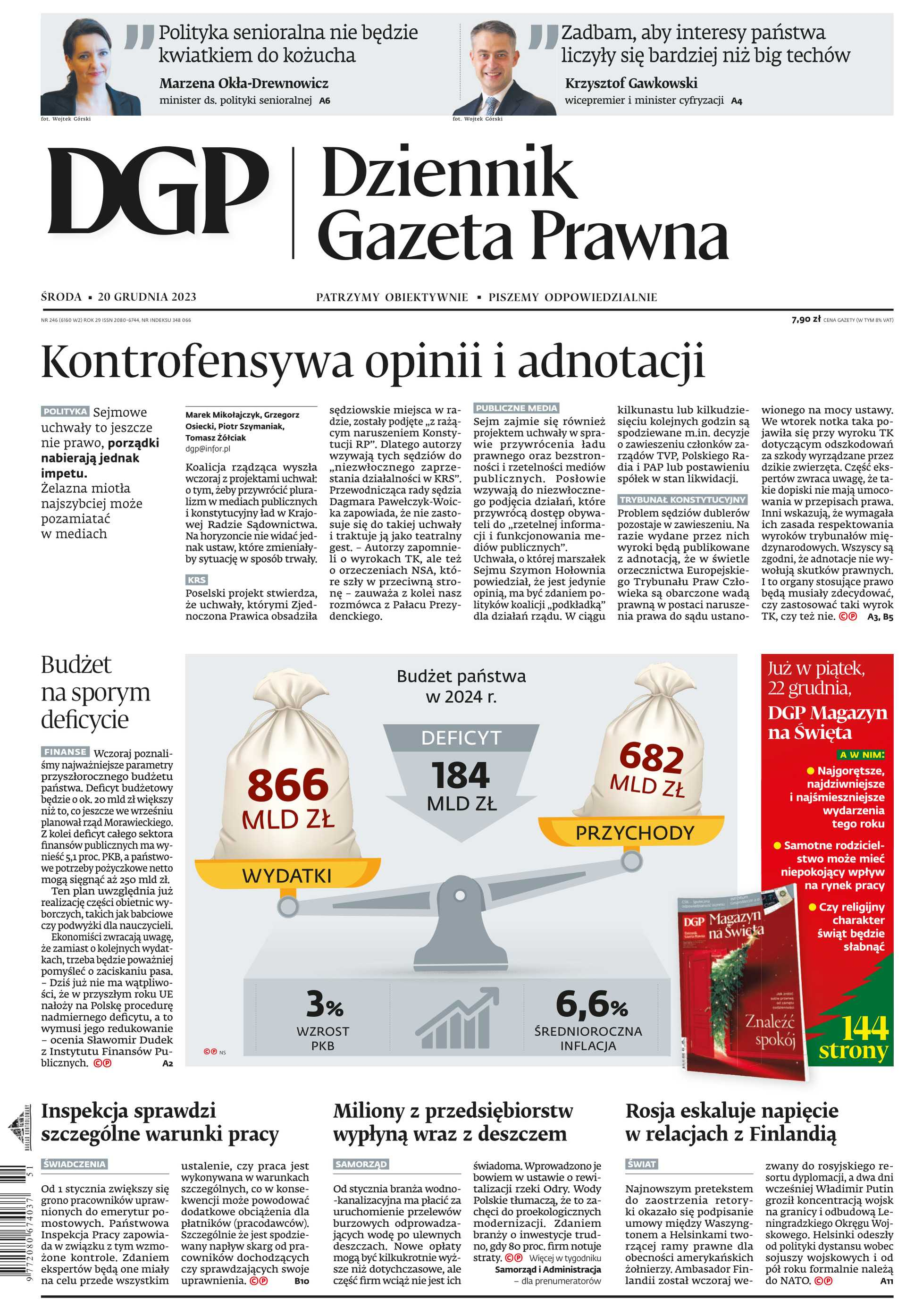 20 grudnia 23 (nr 246)_cover