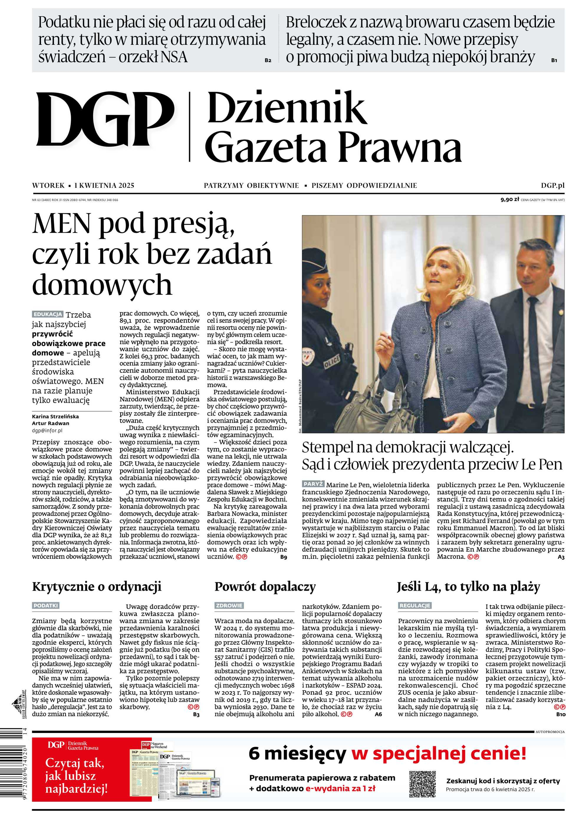 01 kwietnia 25 (nr 63)_cover