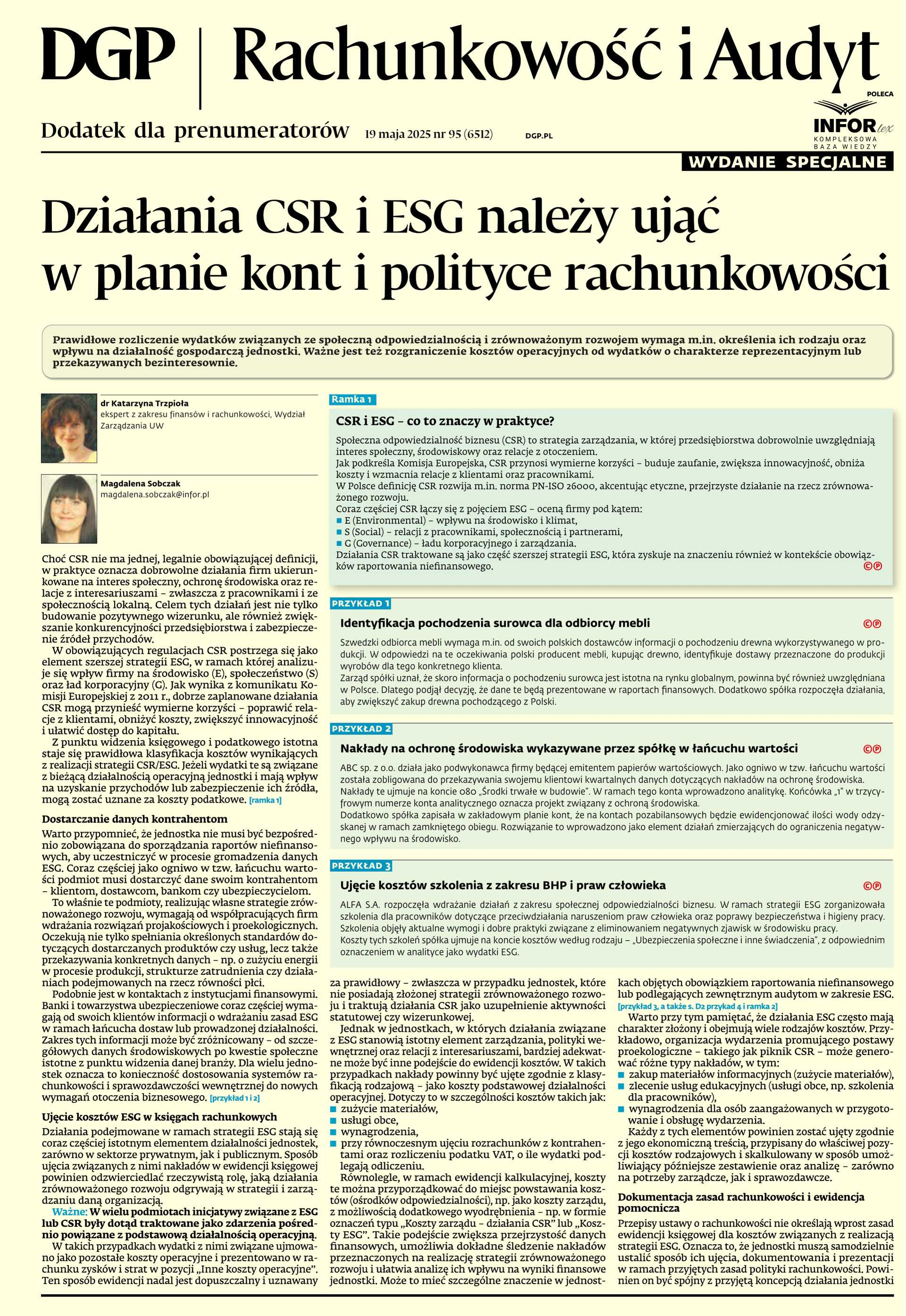 Rachunkowość i Audyt – wydanie specjalne_cover