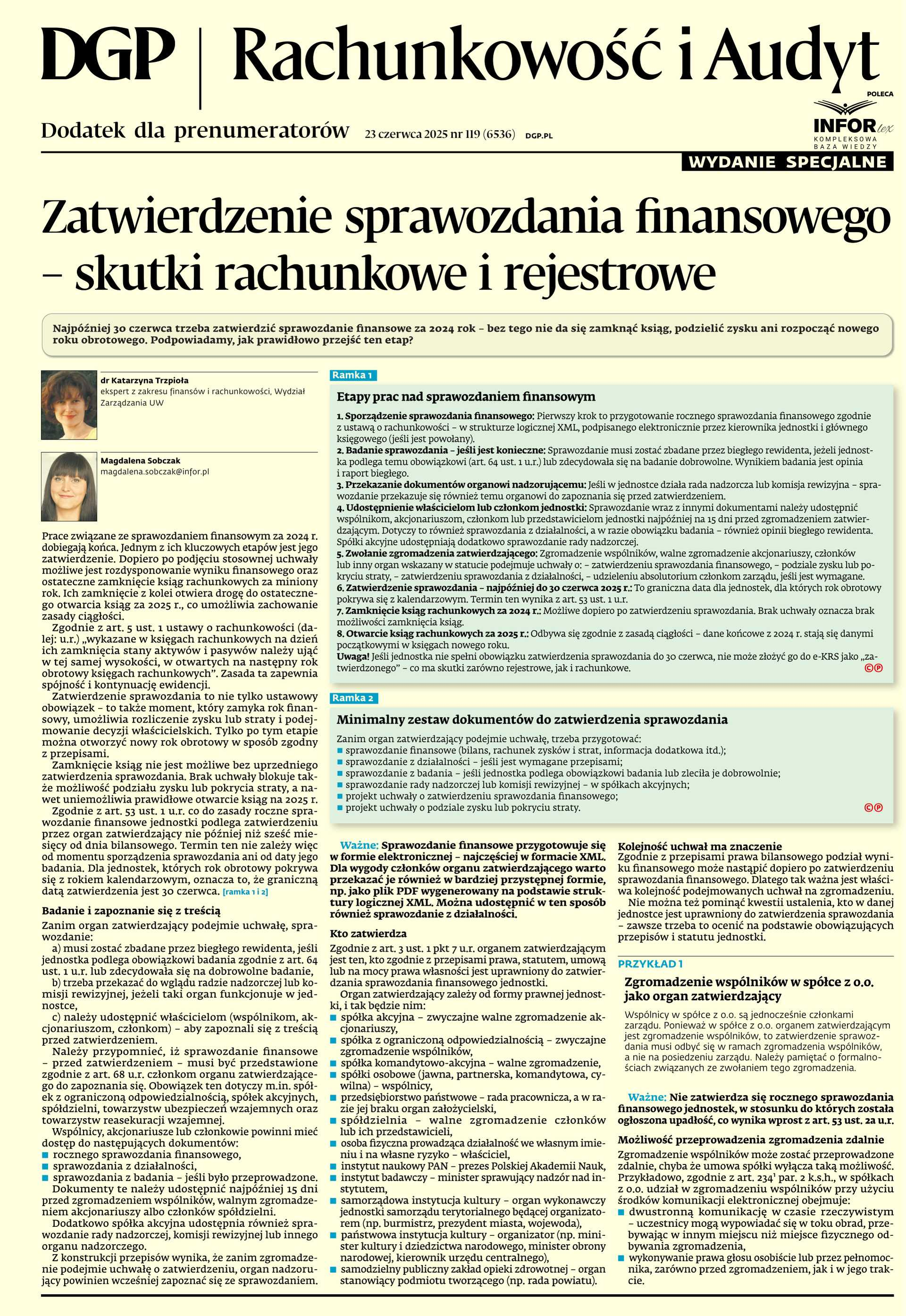 Rachunkowość i Audyt - wydanie specjalne_cover