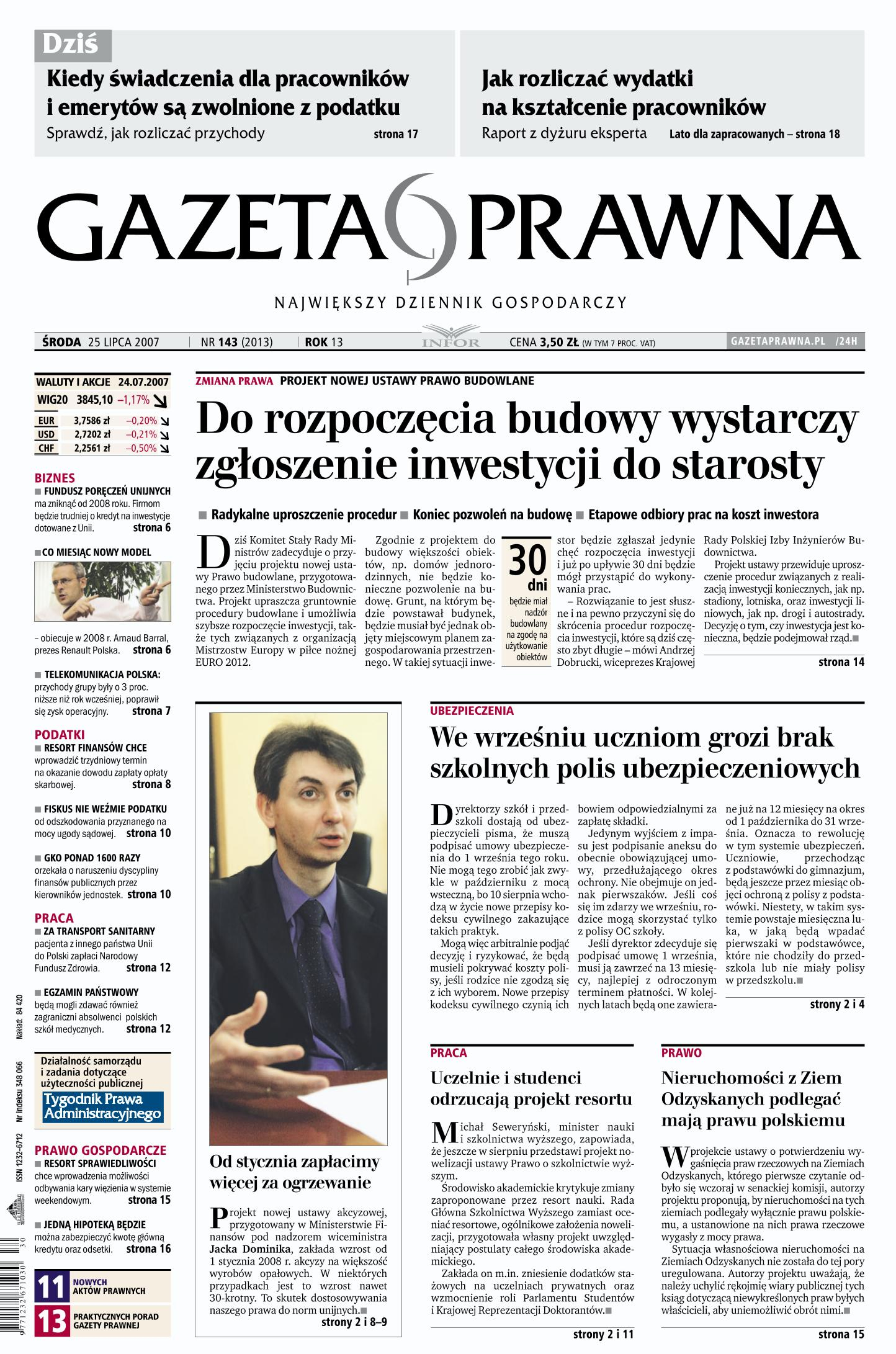 25 lipca 07 (nr 143)_cover