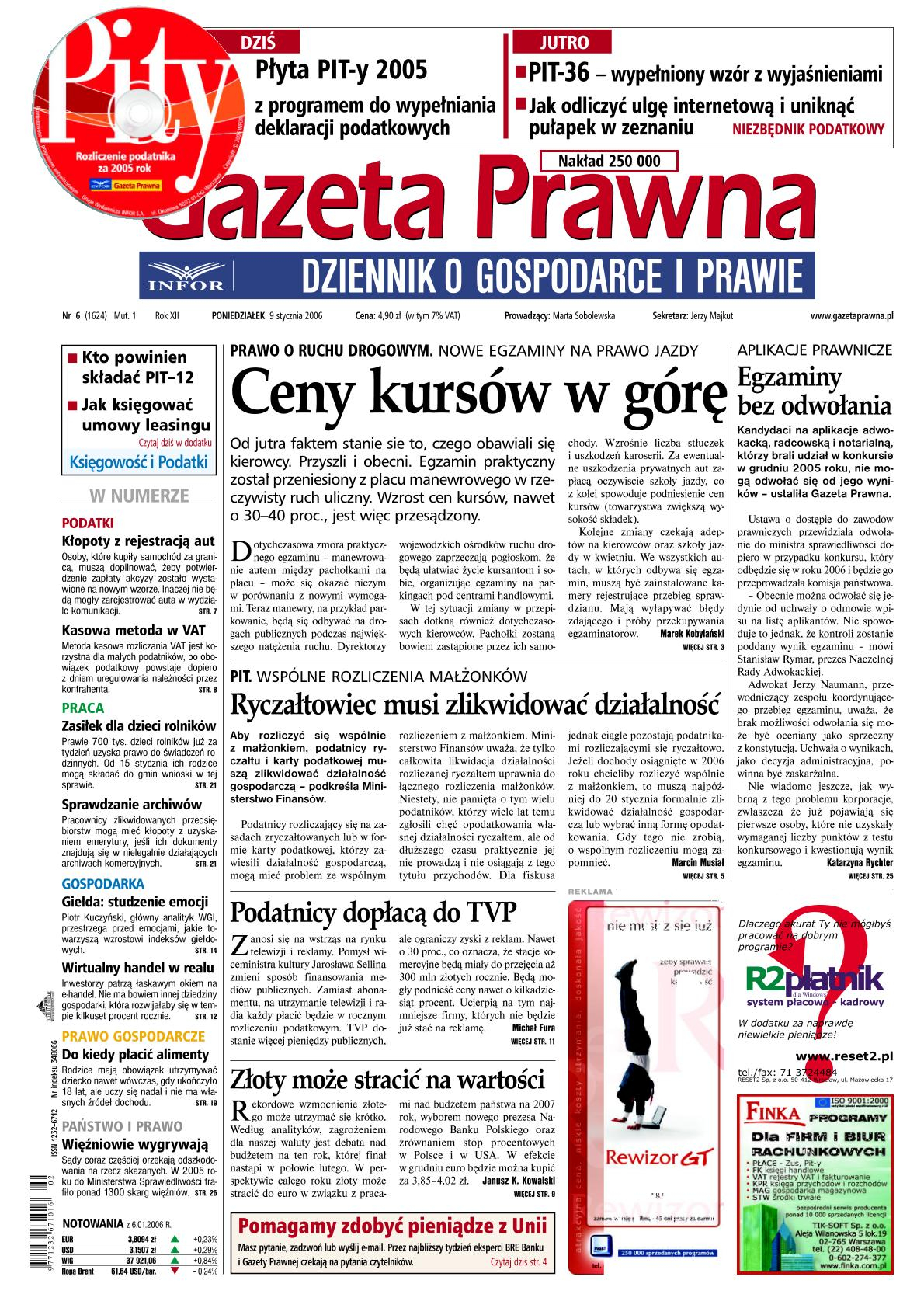 9 stycznia 2006 (nr 6)_cover