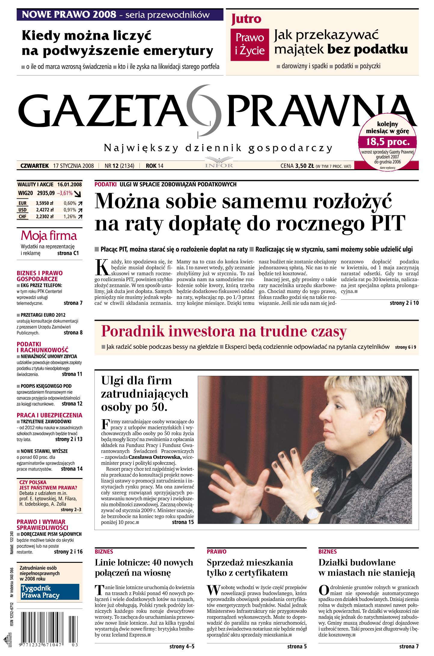 17 stycznia 08 (nr 12)_cover