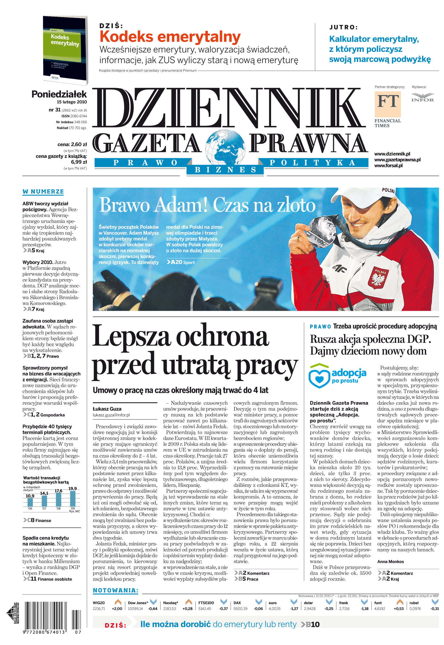 15 lutego 10 (nr 31)_cover