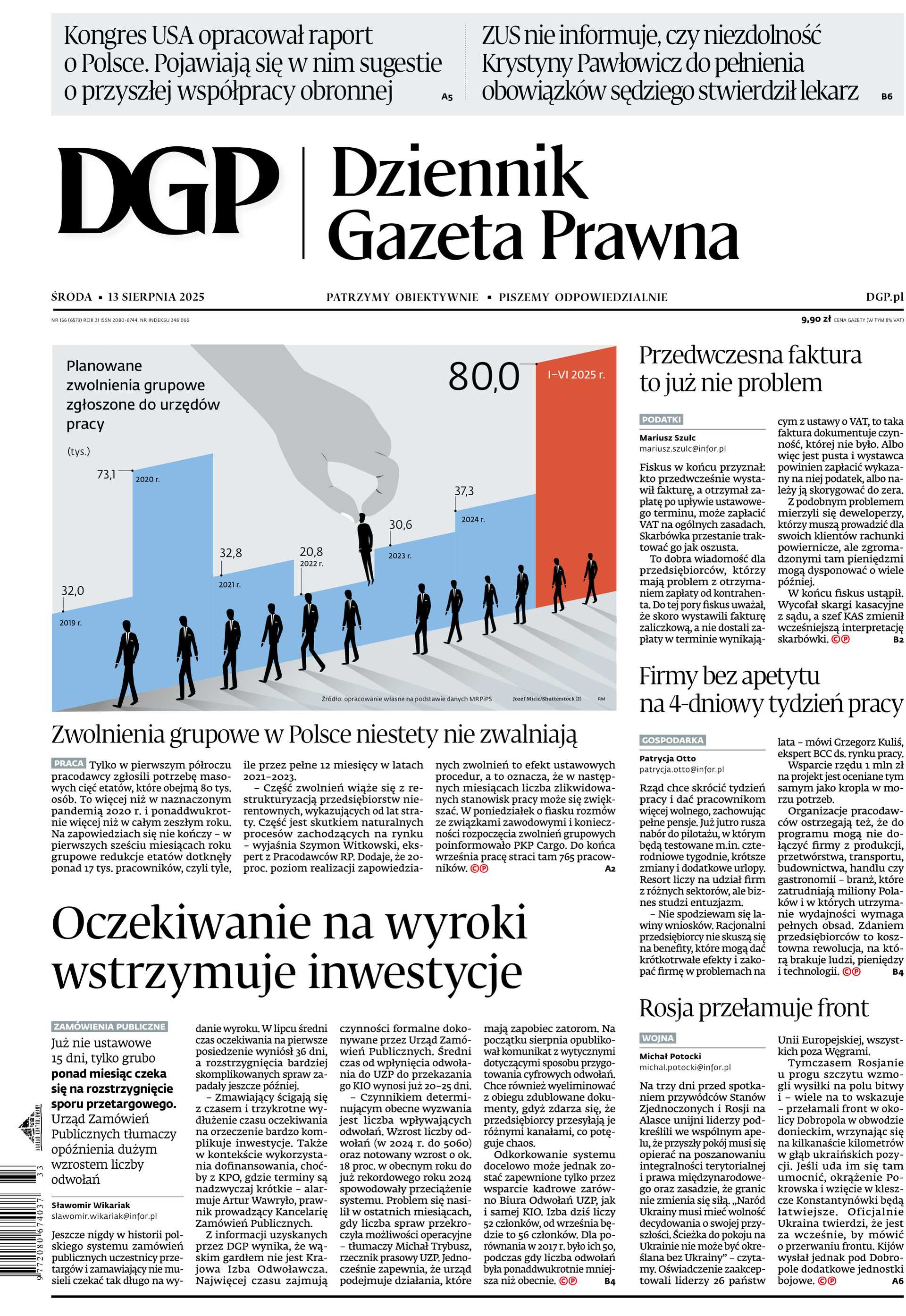 13 sierpnia 25 (nr 156)_cover
