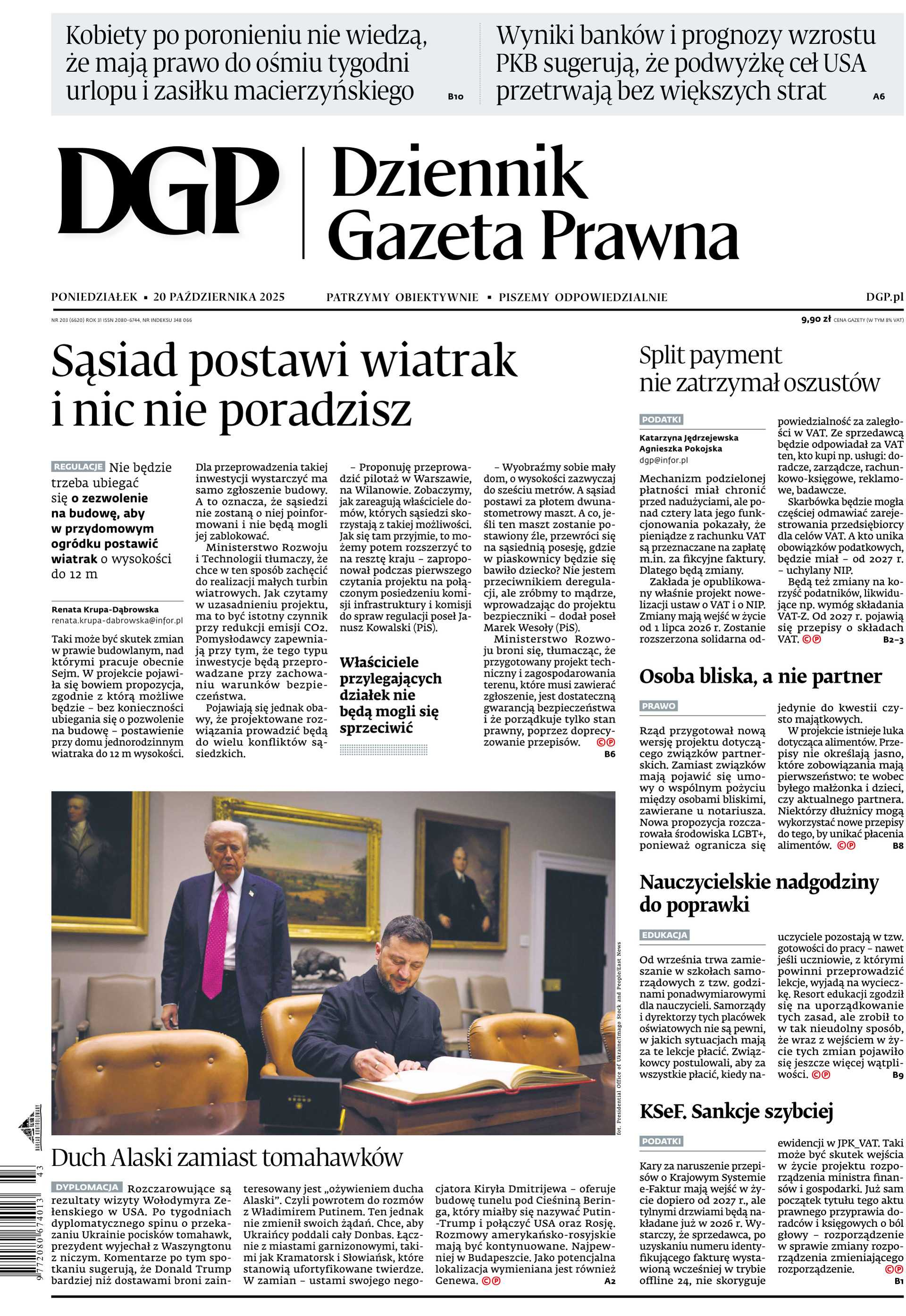 20 października 25 (nr 203)_cover