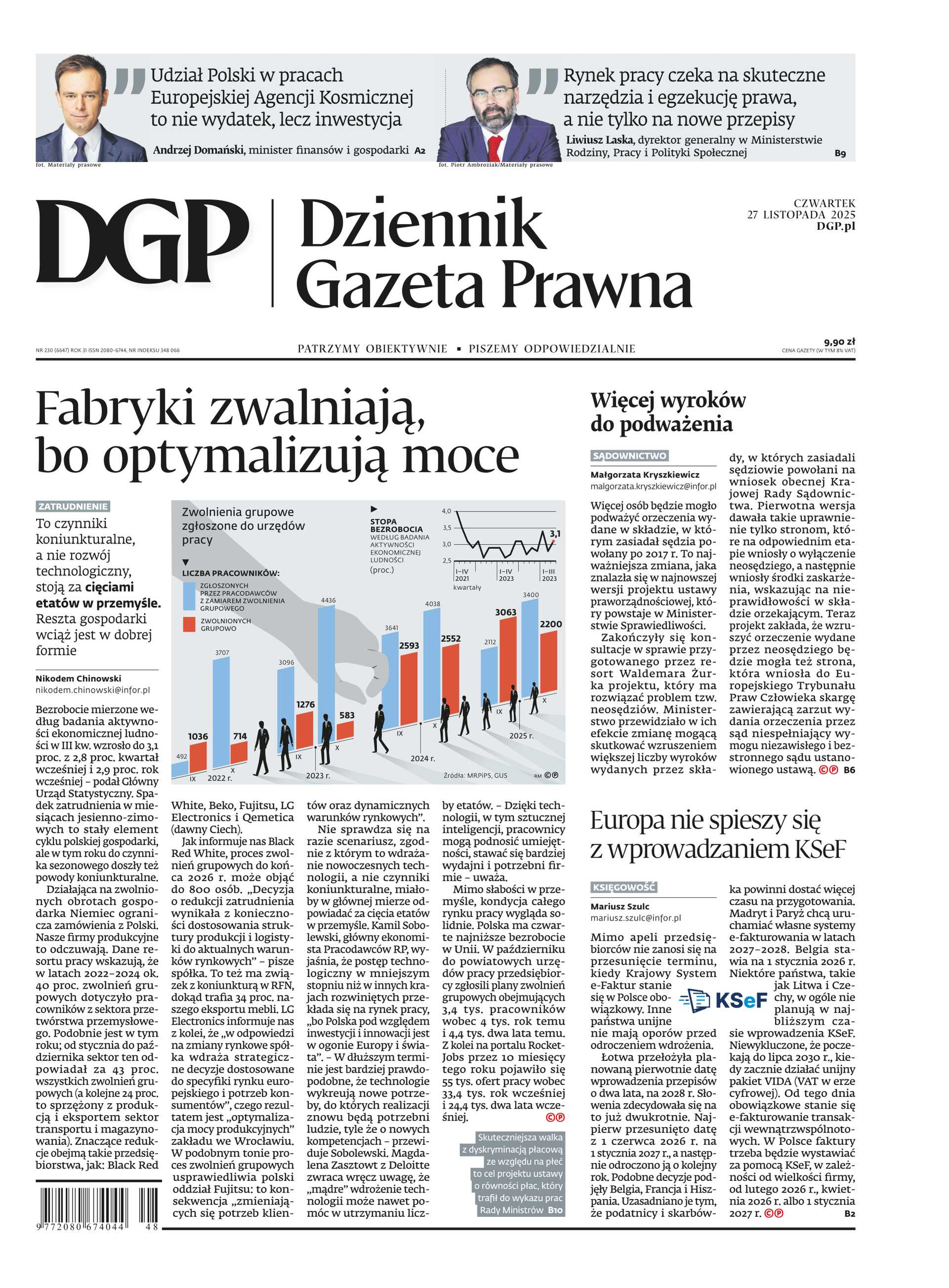 27 listopada 25 (nr 230)_cover